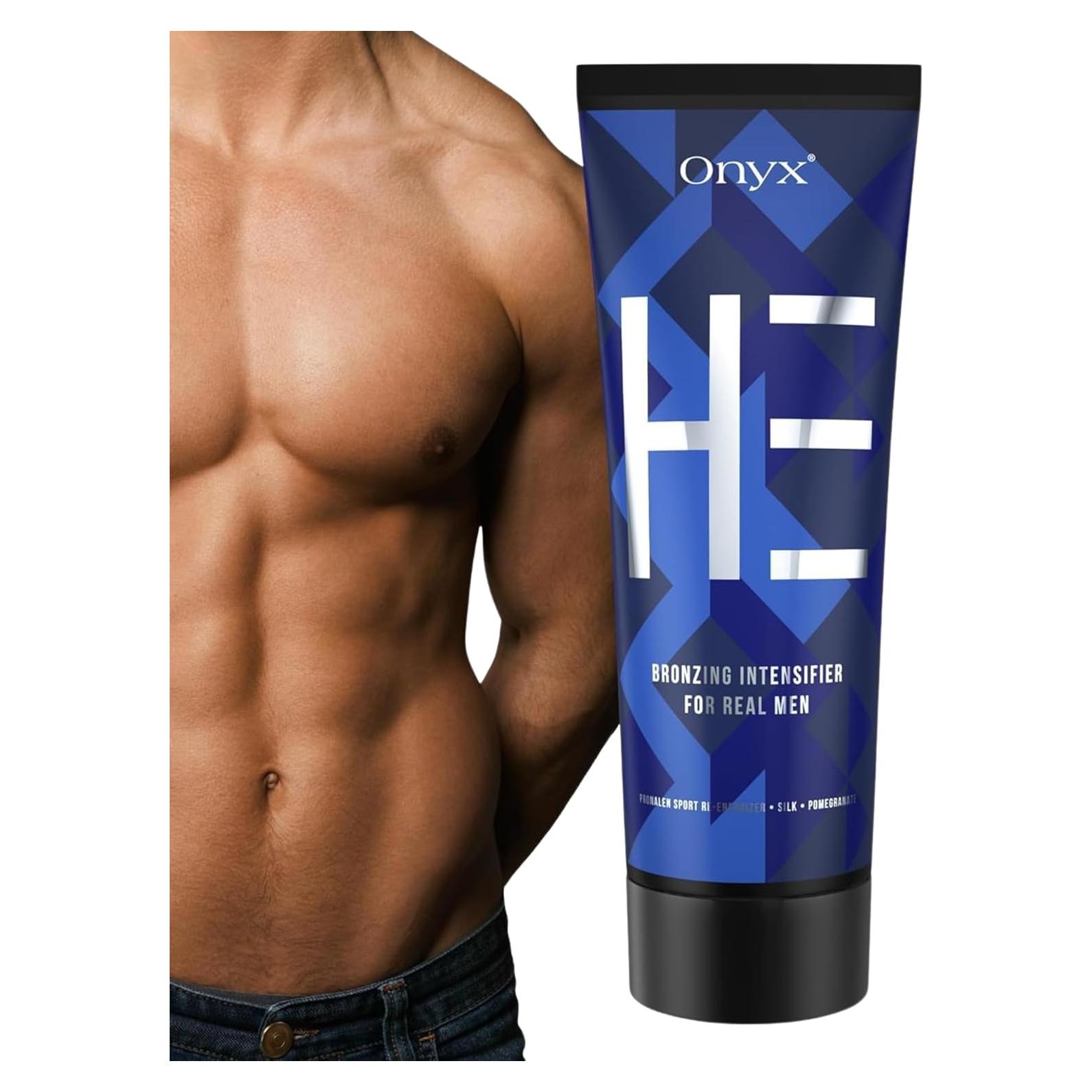 Loción bronceadora Onyx para hombres - Acelerador bronceado 199g