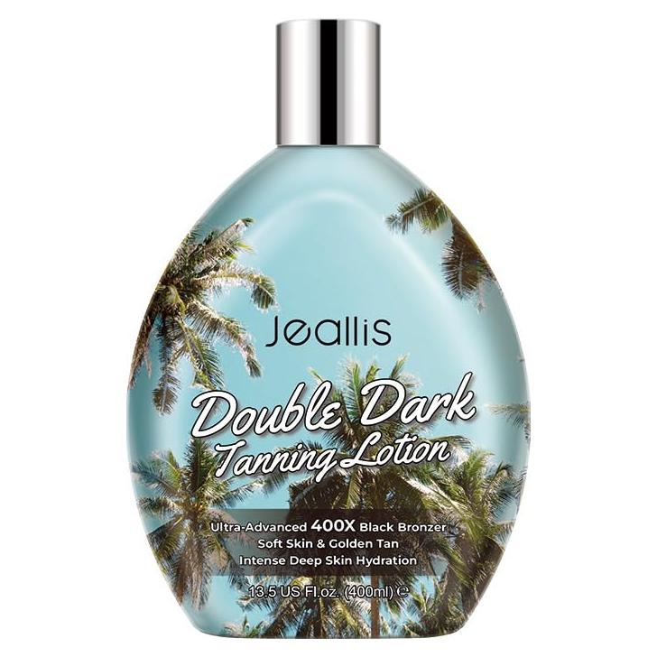 Loción bronceadora oscura Jeallis 382.7g para cama bronceado
