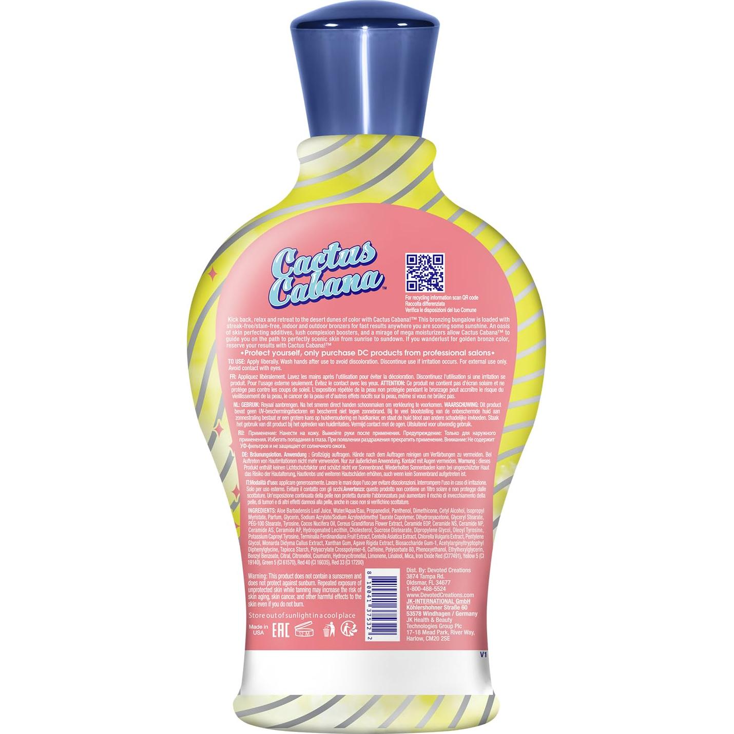 Bronceador Interior/Exterior Devoted Creations Cactus Cabana 350ml