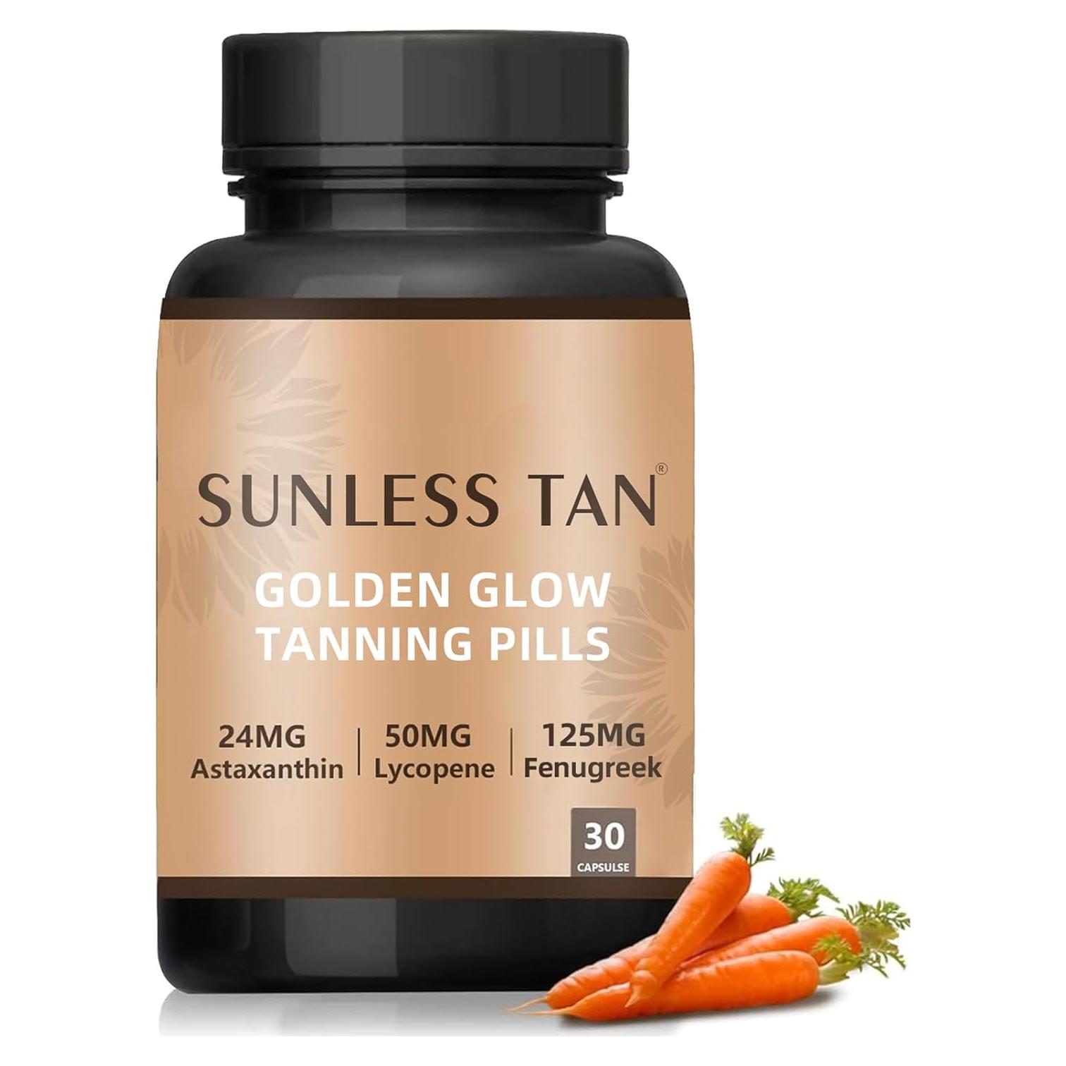 Suplemento bronceador Ardocme 1PCS - Brillo natural sin sol