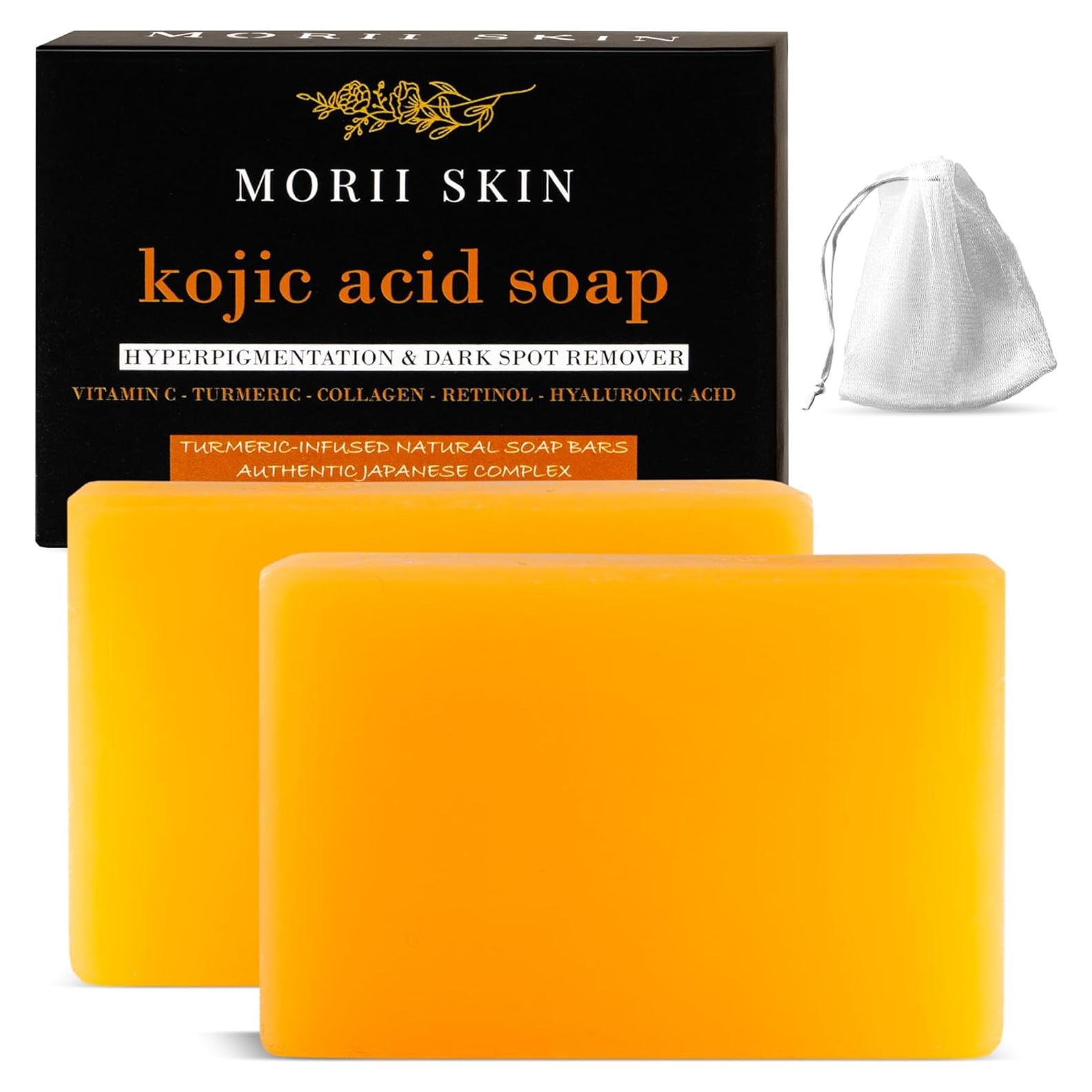 Jabón de Cúrcuma Orgánico y Ácido Kójico 100g - 2 Unidades