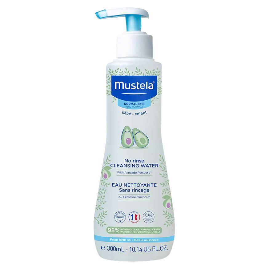 Agua Micelar Mustela 300 ml - Limpiadora Bebés con Aloe Vera