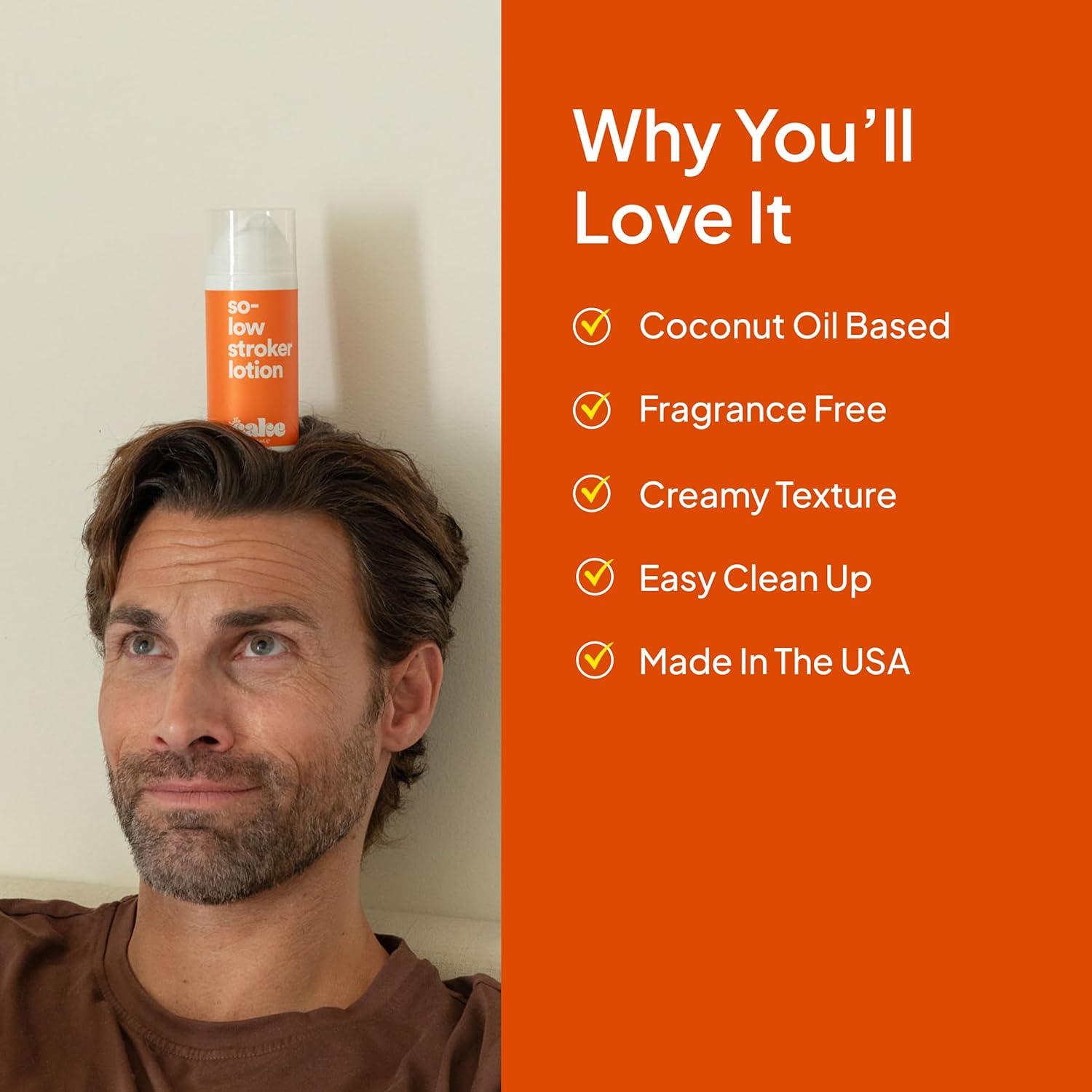 Crema Stroker So-Low Cake 98 ml - Hidratante Natural para Hombres