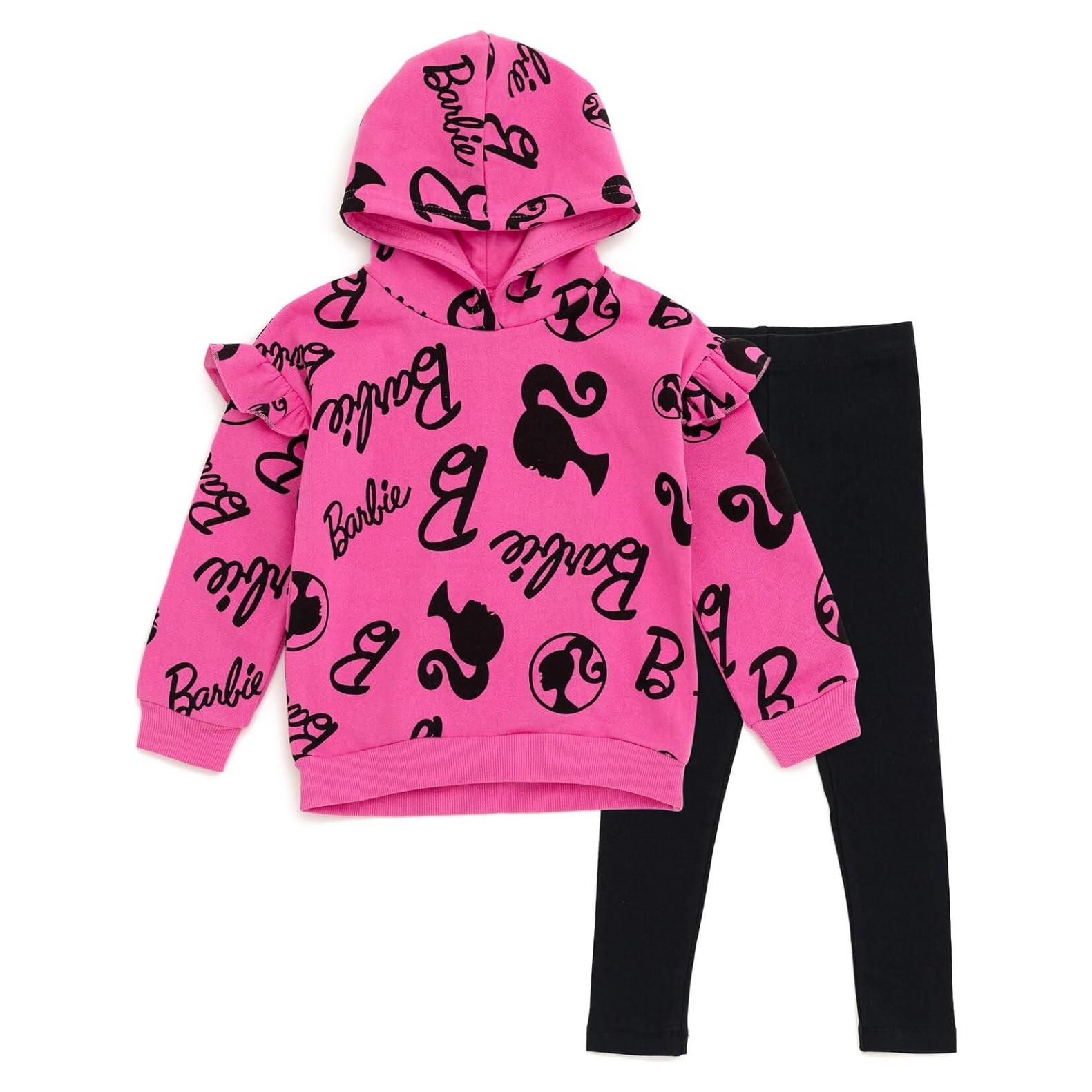 Conjunto sudadera y leggings para niñas Barbie 14-16 Rosa