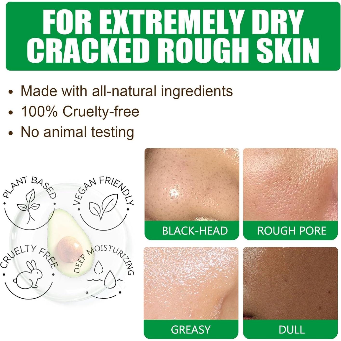 Set de Cuidado Facial Hidratante Aguacate LAIKME 6 Piezas