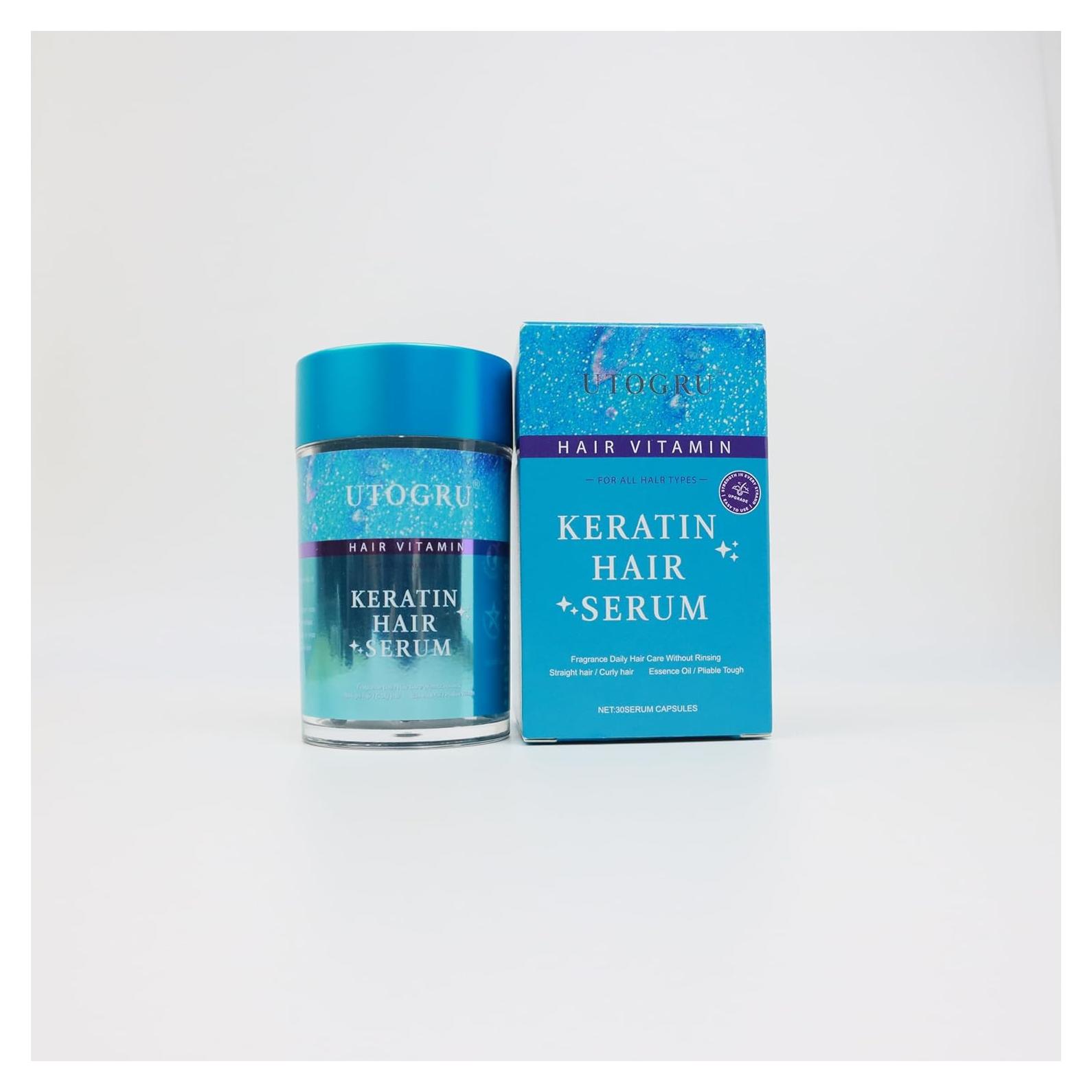 Suero de Cabello UTOGRU con Queratina y Aguacate 108g