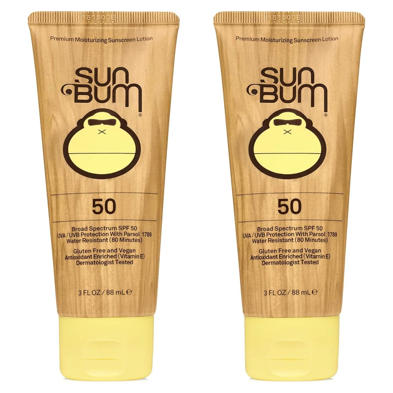 Protector Solar Sun Bum SPF 50 Vegano 170g Hidratante UVA/UVB