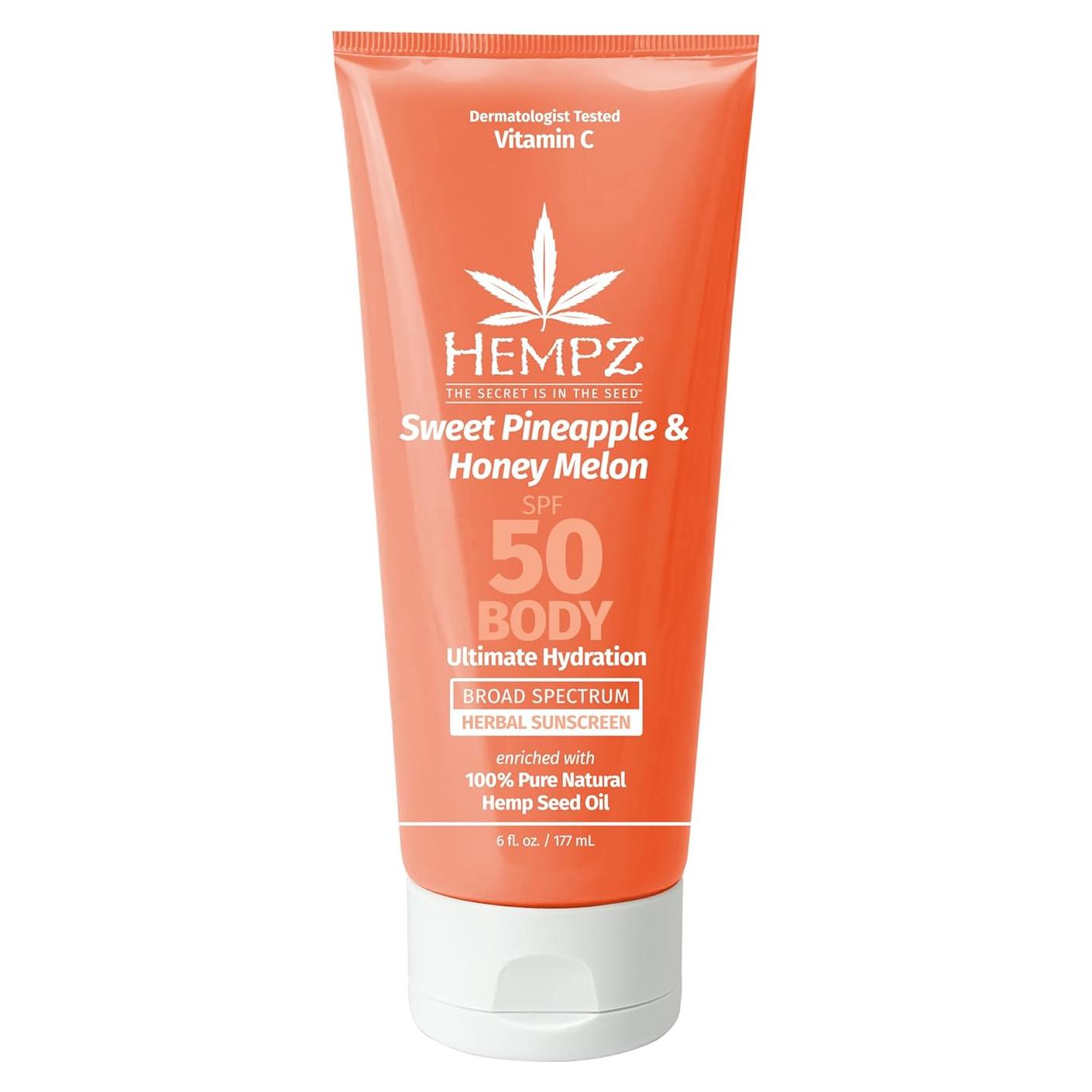 Protector Solar Corporal Hempz SPF 50 Piña Dulce 170 g
