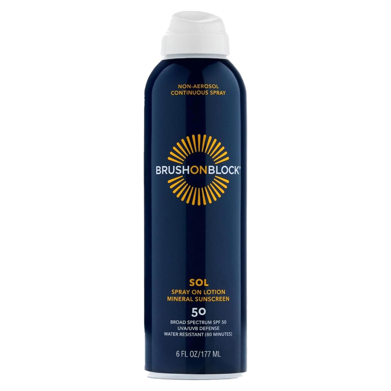 Protector Solar en Spray Brush On Block SPF 50 170 g