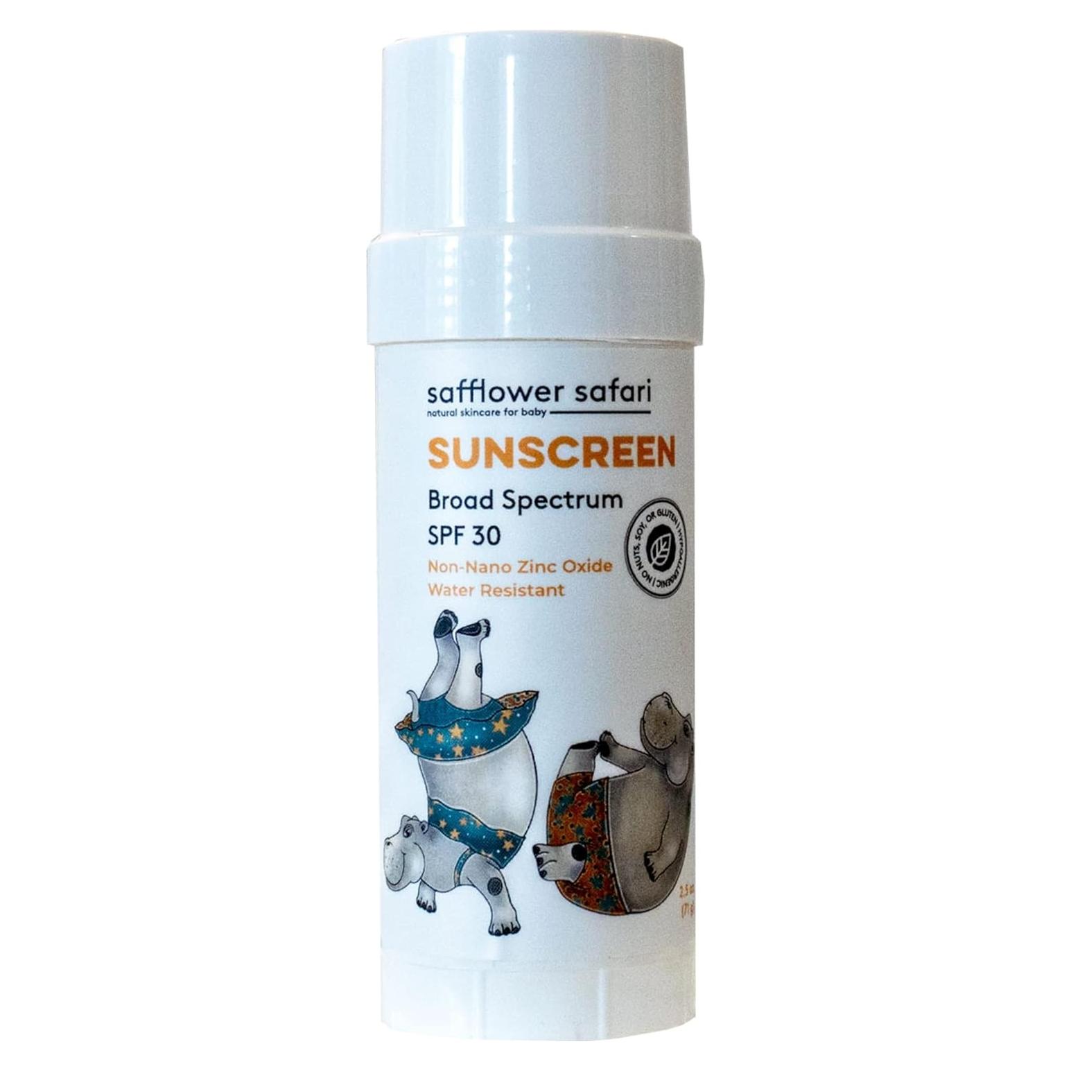 Protector Solar Natural Bebés Safflower Safari SPF 30 113g