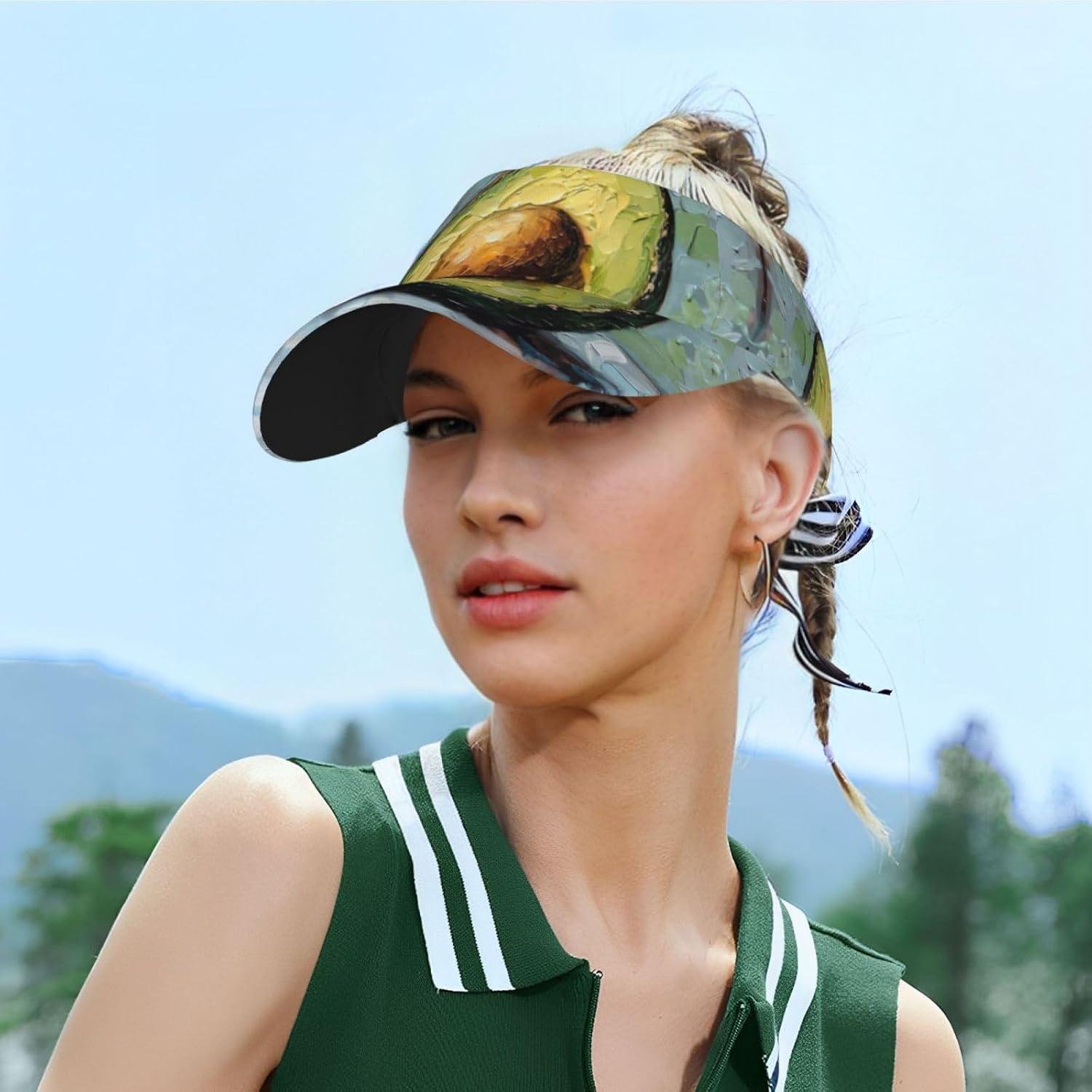 Gorra Visera Unisex Cattpa Estampado Aguacate Playa 52-63 cm