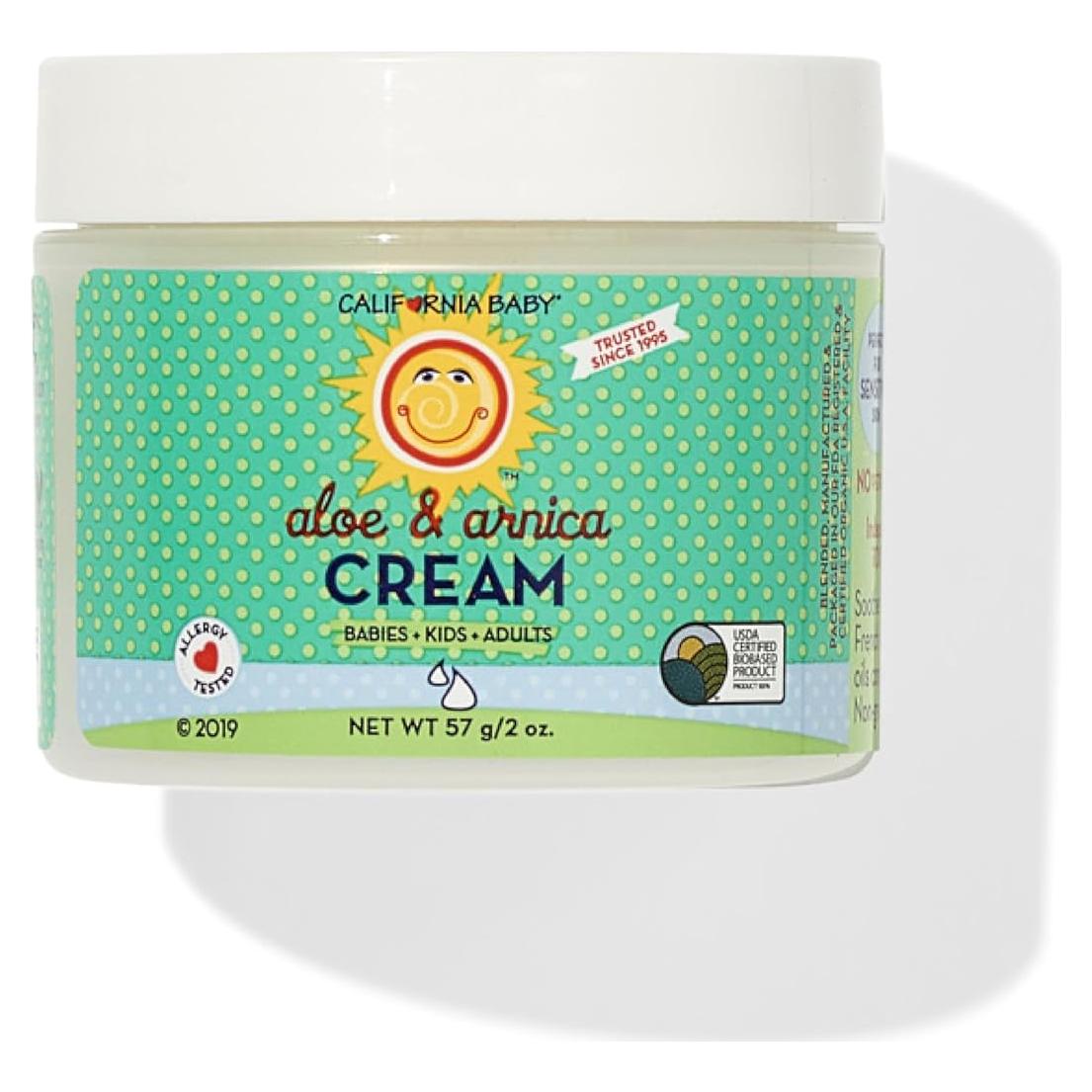 Crema Calmante de Aloe y Árnica California Baby 57 g