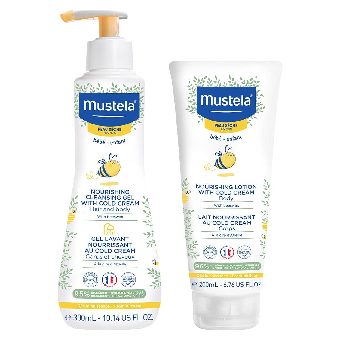 Conjunto de Regalo Mustela Baby para Piel Seca - 2 Artículos