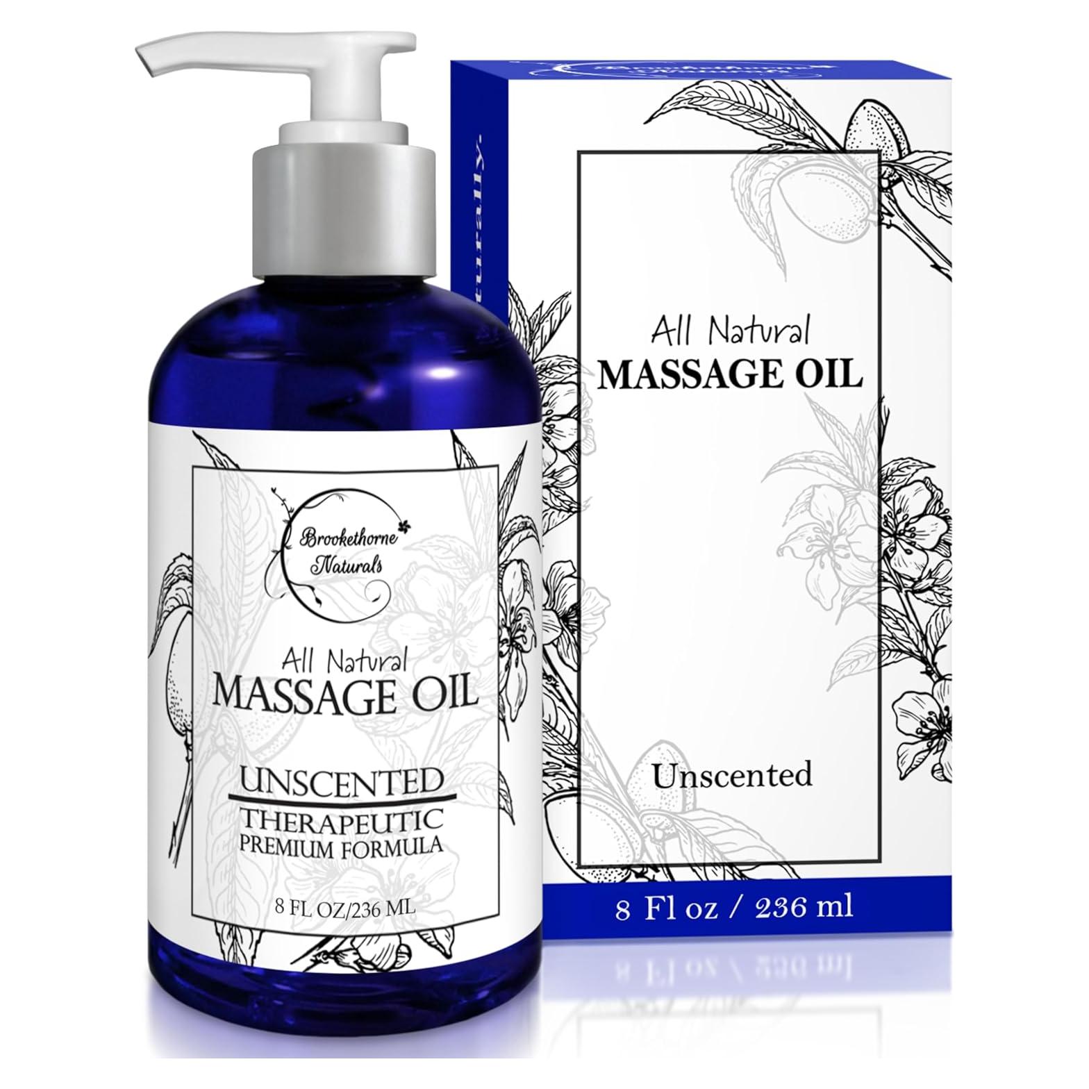 Aceite de Masaje Sin Aroma Brookethorne 250 ml Natural