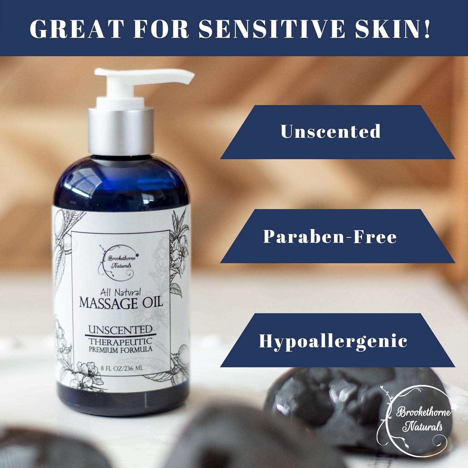 Aceite de Masaje Sin Aroma Brookethorne 250 ml Natural