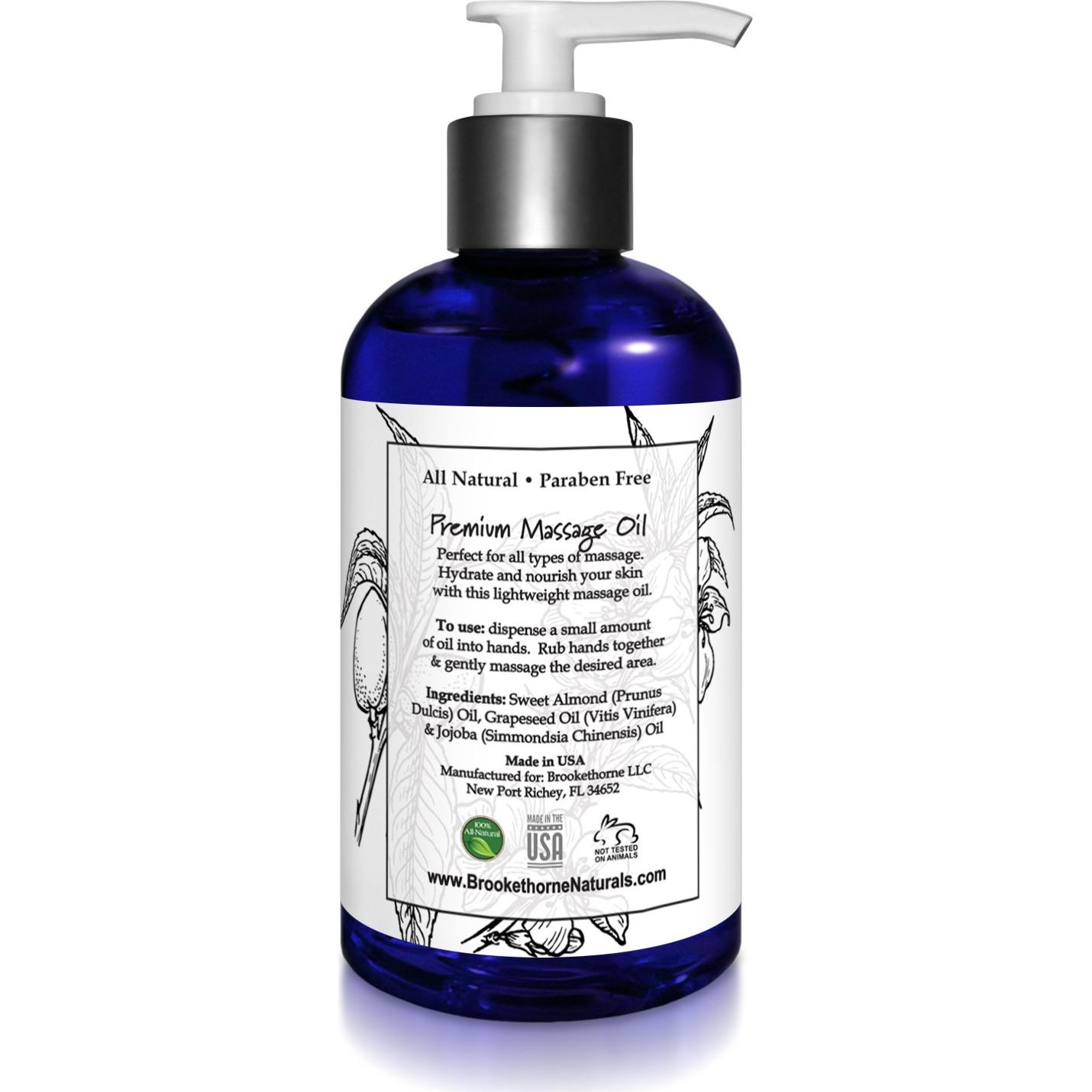 Aceite de Masaje Sin Aroma Brookethorne 250 ml Natural