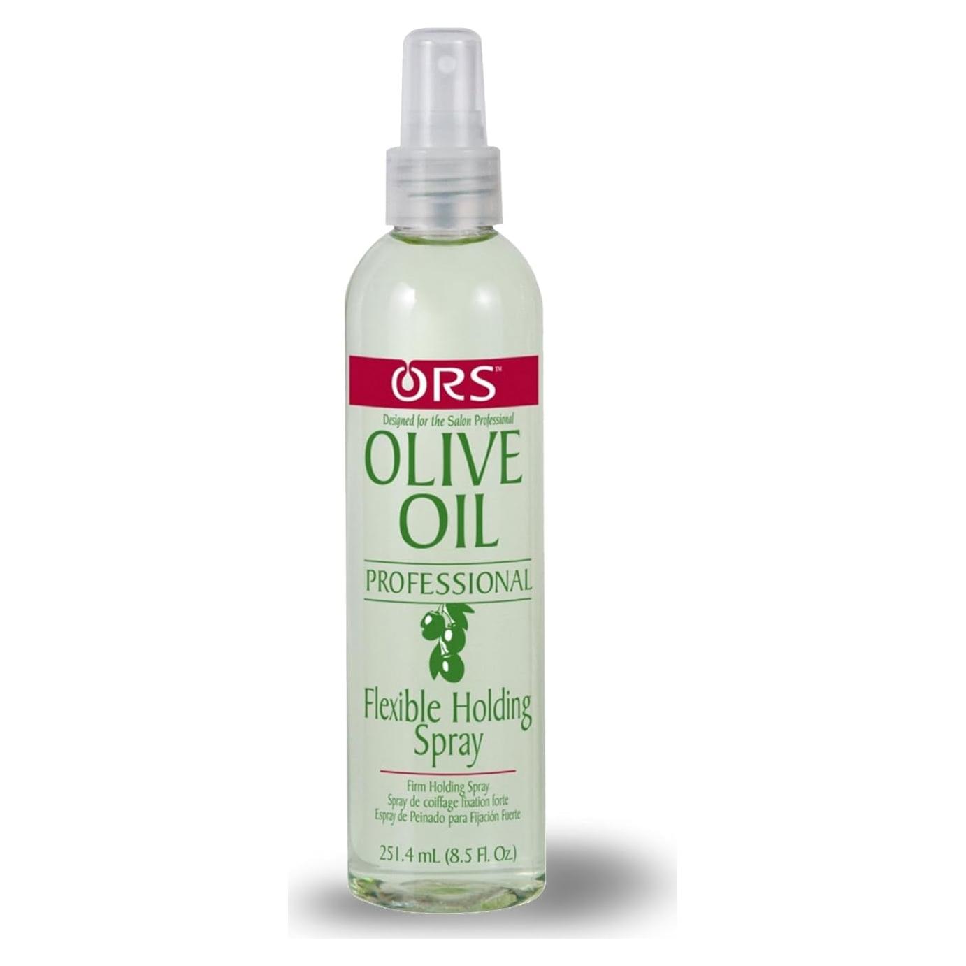 Spray Profesional de Sujeción Flexible ORS Aceite de Oliva 226.8 g