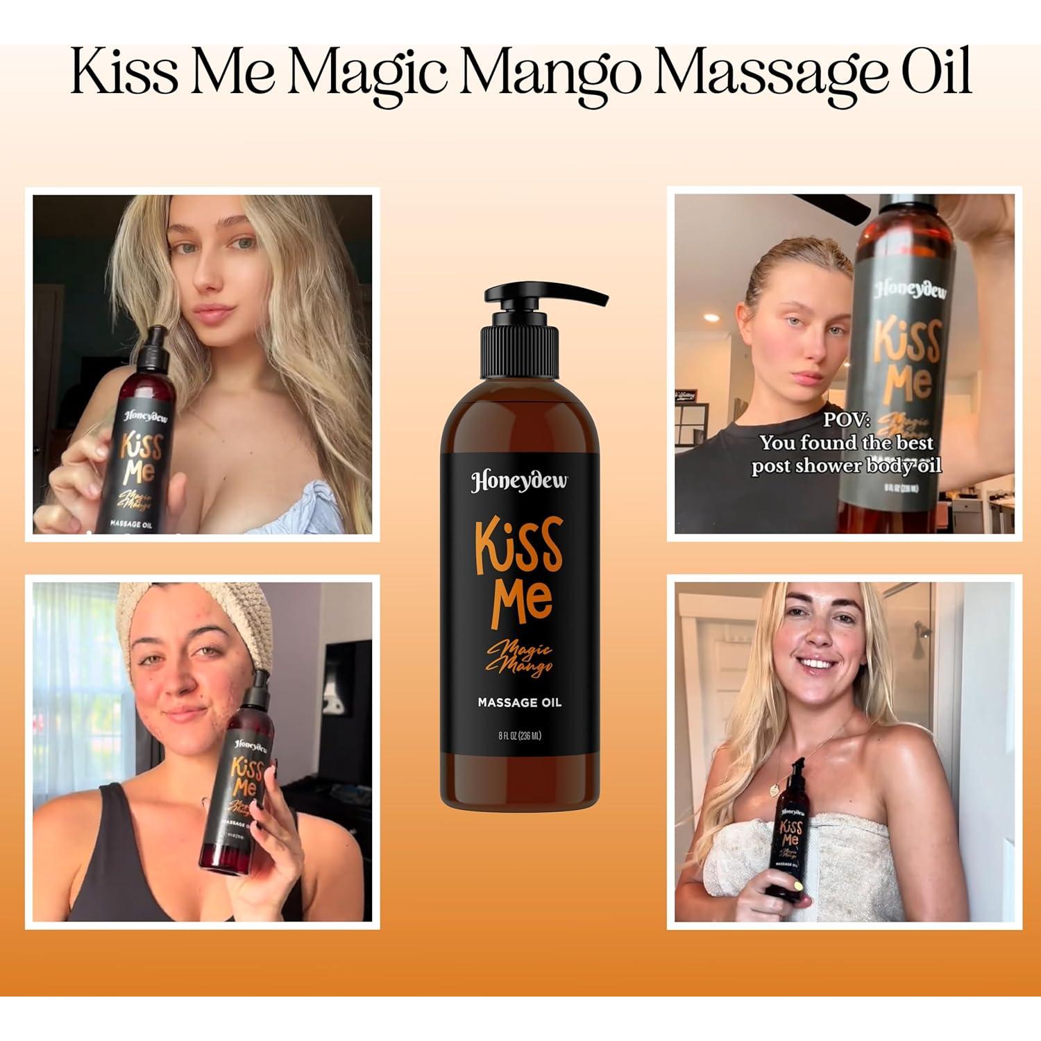 Aceite de Masaje Corporal Honeydew Mango 236ml Hidratante