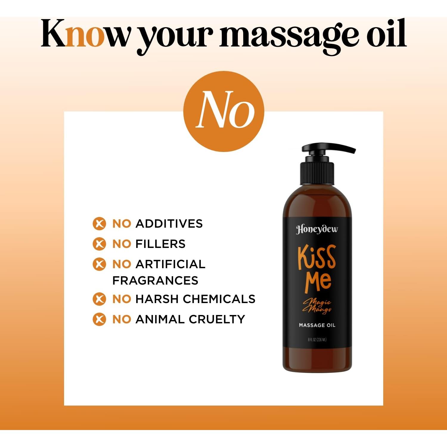 Aceite de Masaje Corporal Honeydew Mango 236ml Hidratante