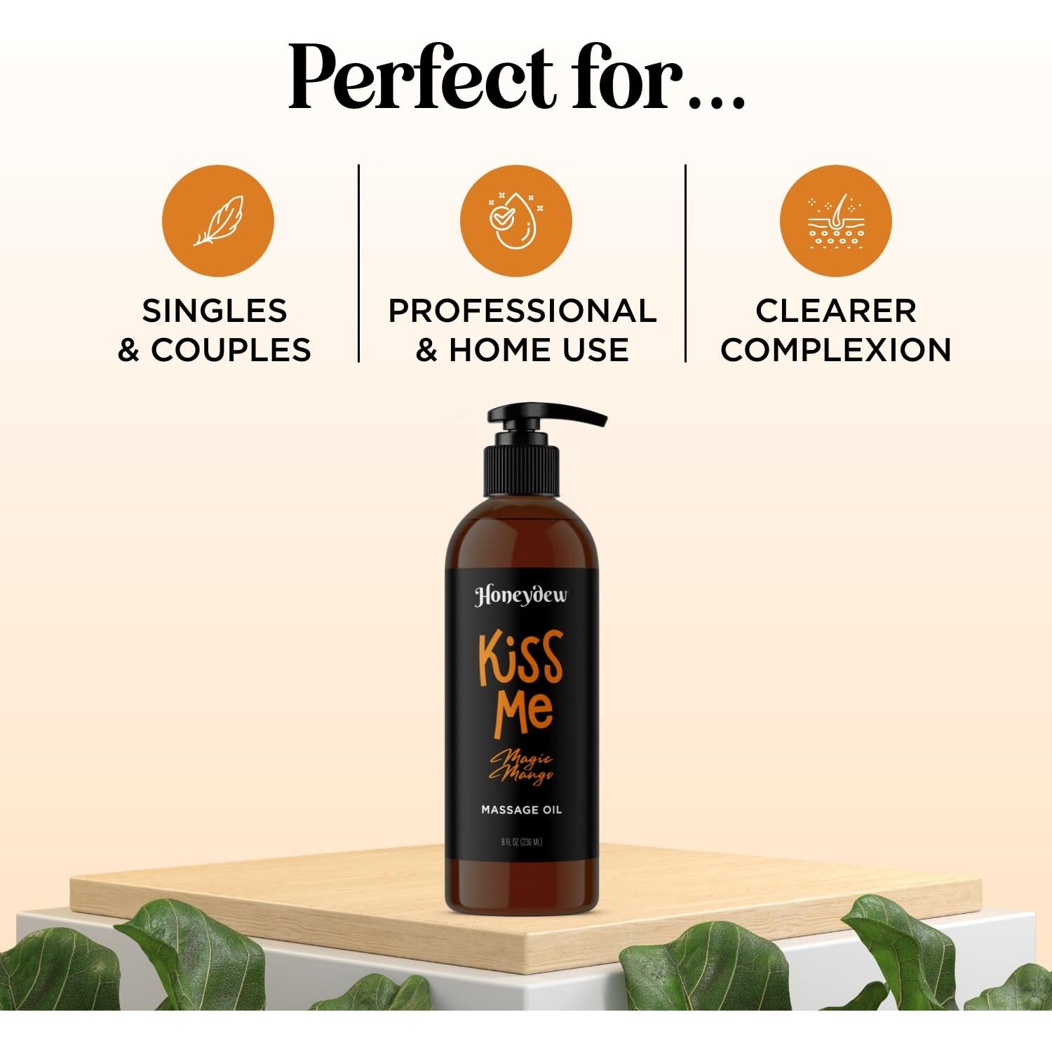 Aceite de Masaje Corporal Honeydew Mango 236ml Hidratante