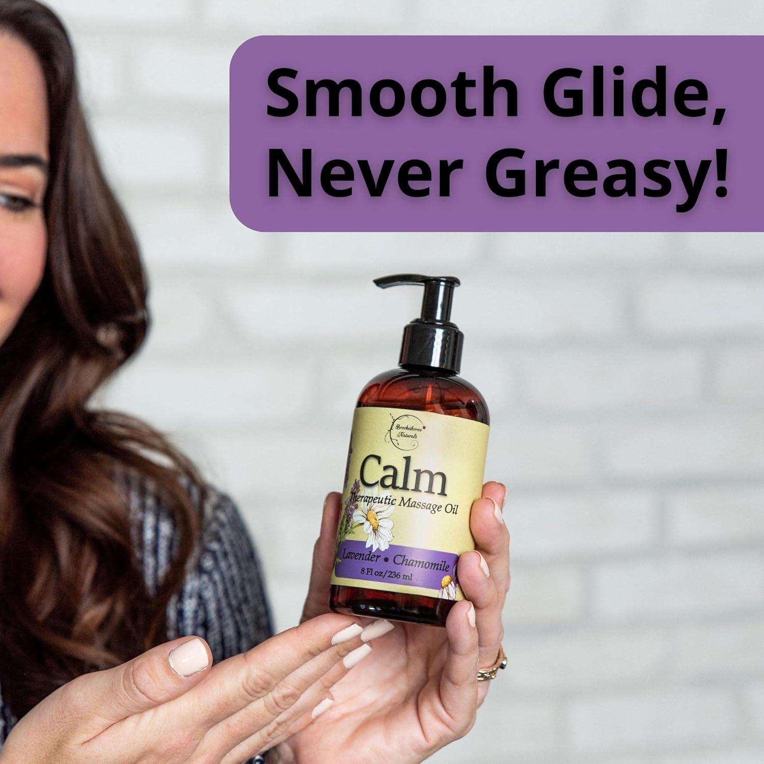 Aceite de Masaje Calmante Brookethorne 280g - Lavanda y Manzanilla