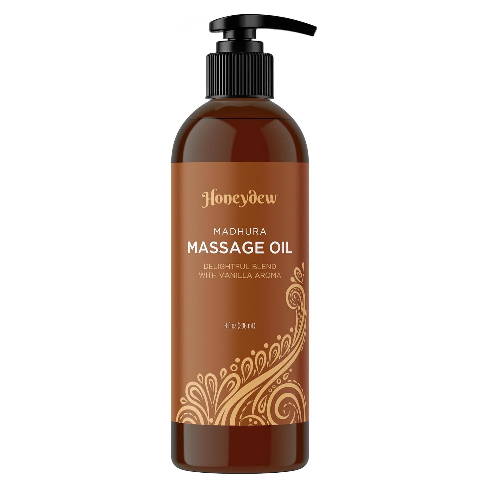 Aceite de Masaje Honeydew 236ml Crema de Vainilla Natural