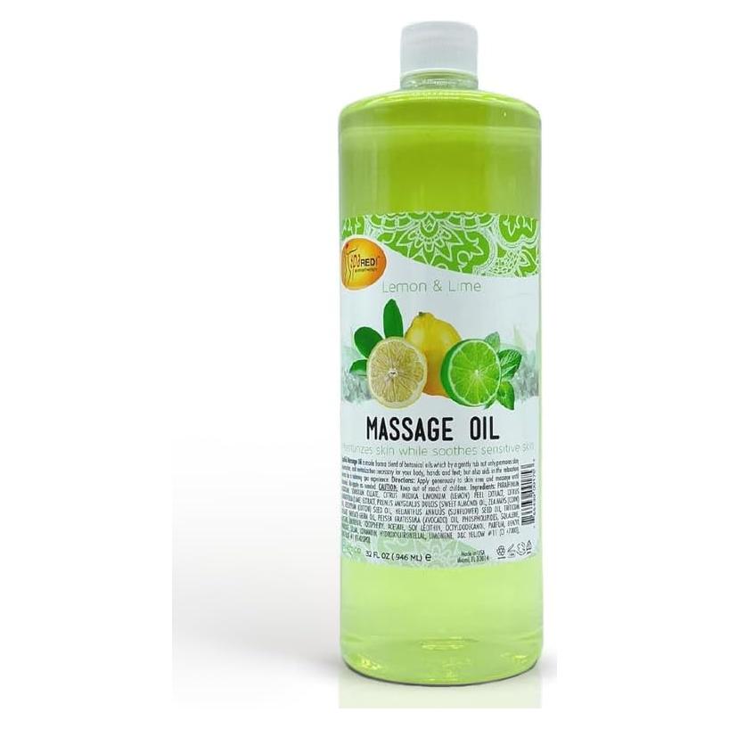 Aceite de Masaje SPA REDI Limón y Lima 907 g - Relajante