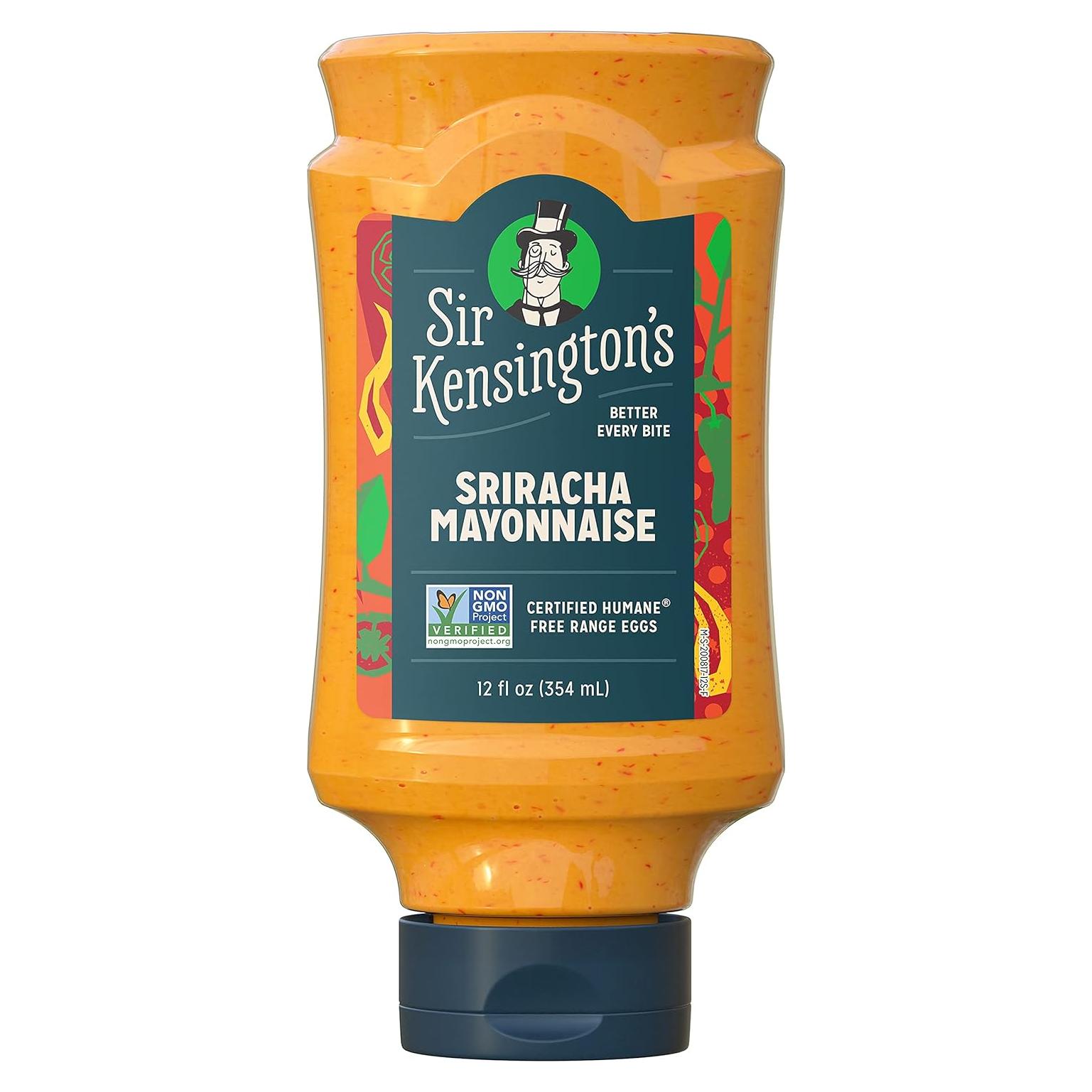 Mayonesa Sriracha Sir Kensington's 340 g Sin Gluten Non-GMO