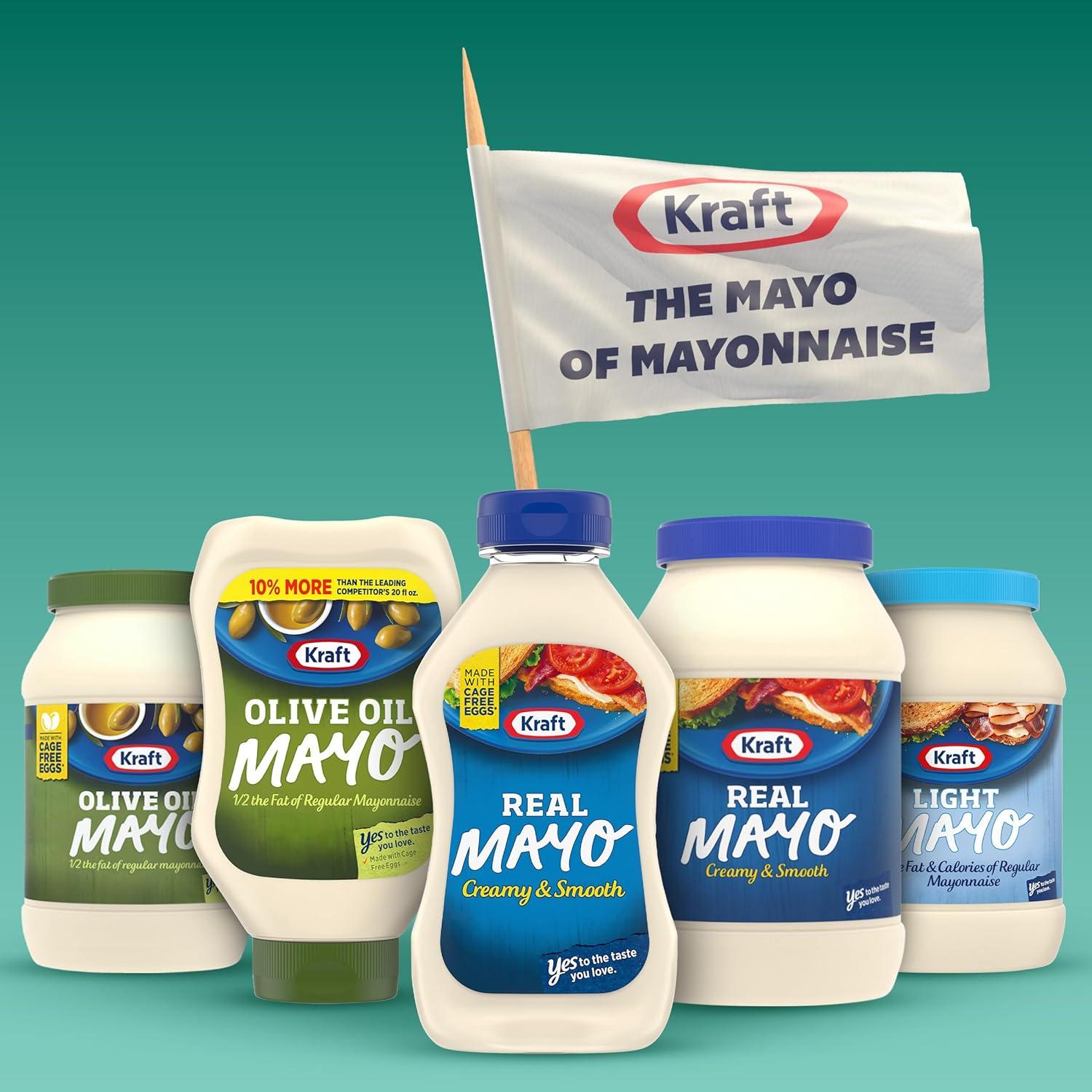 Mayonesa Kraft Real Mayo 355 ml - Cremosa y Suave