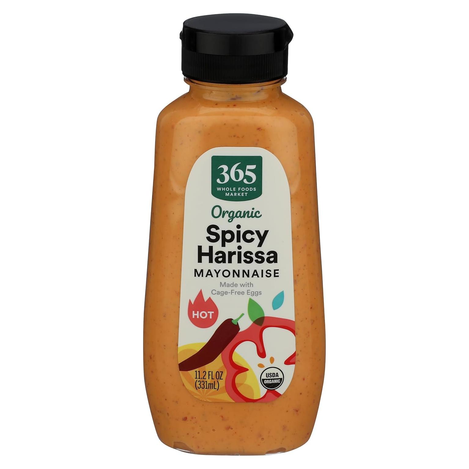 Mayonesa Picante Harissa Orgánica Whole Foods 317.5g