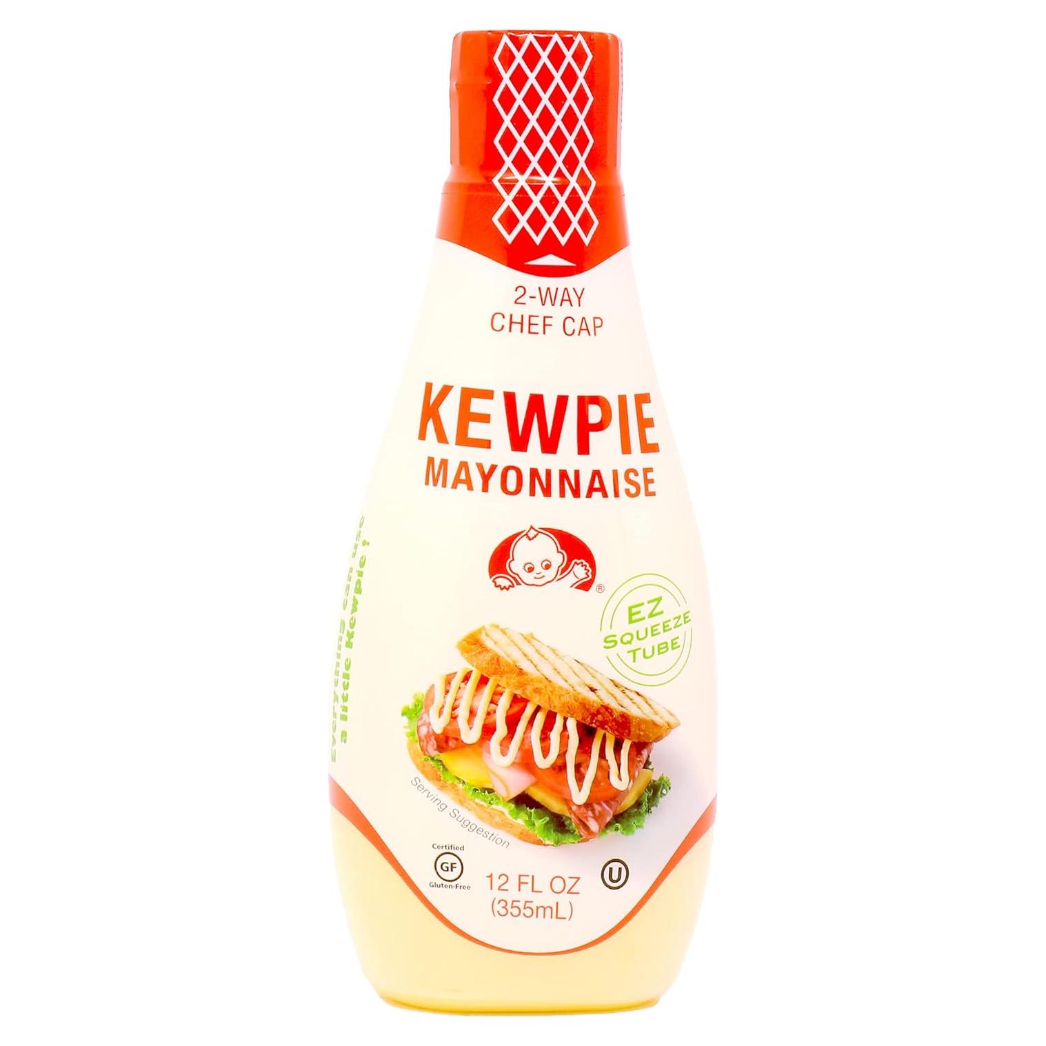 Mayonesa Kewpie Squeeze 355 ml - Paquete de 6 unidades