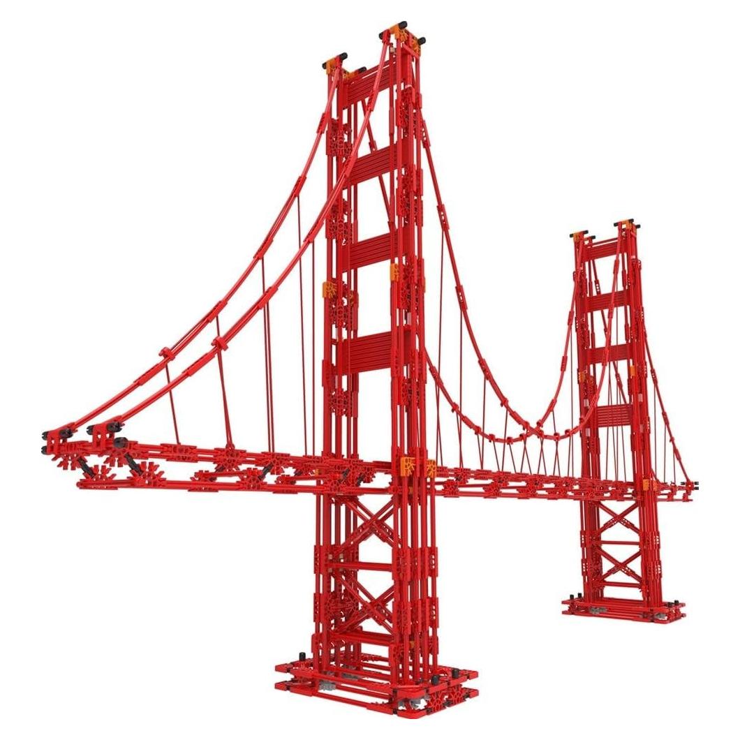 K'NEX Puente Golden Gate - Set de Construcción 1,536 Piezas