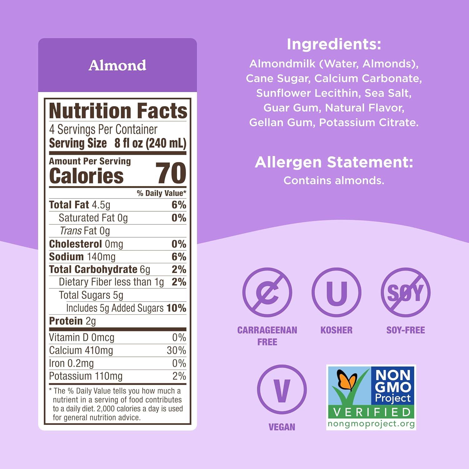 Leche de Almendra Barista Califia Farms 1.89 L (Paquete de 6)