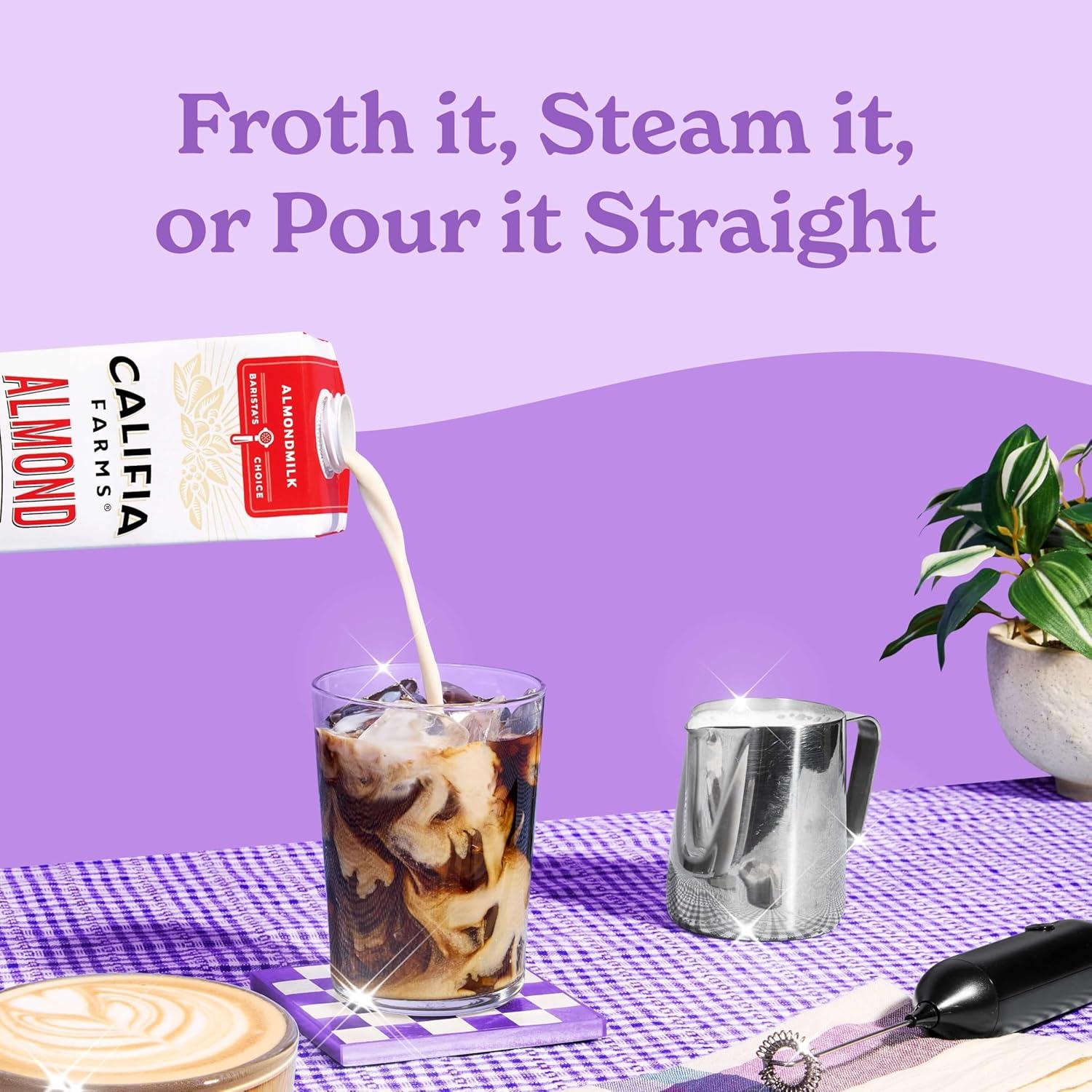 Leche de Almendra Barista Califia Farms 1.89 L (Paquete de 6)