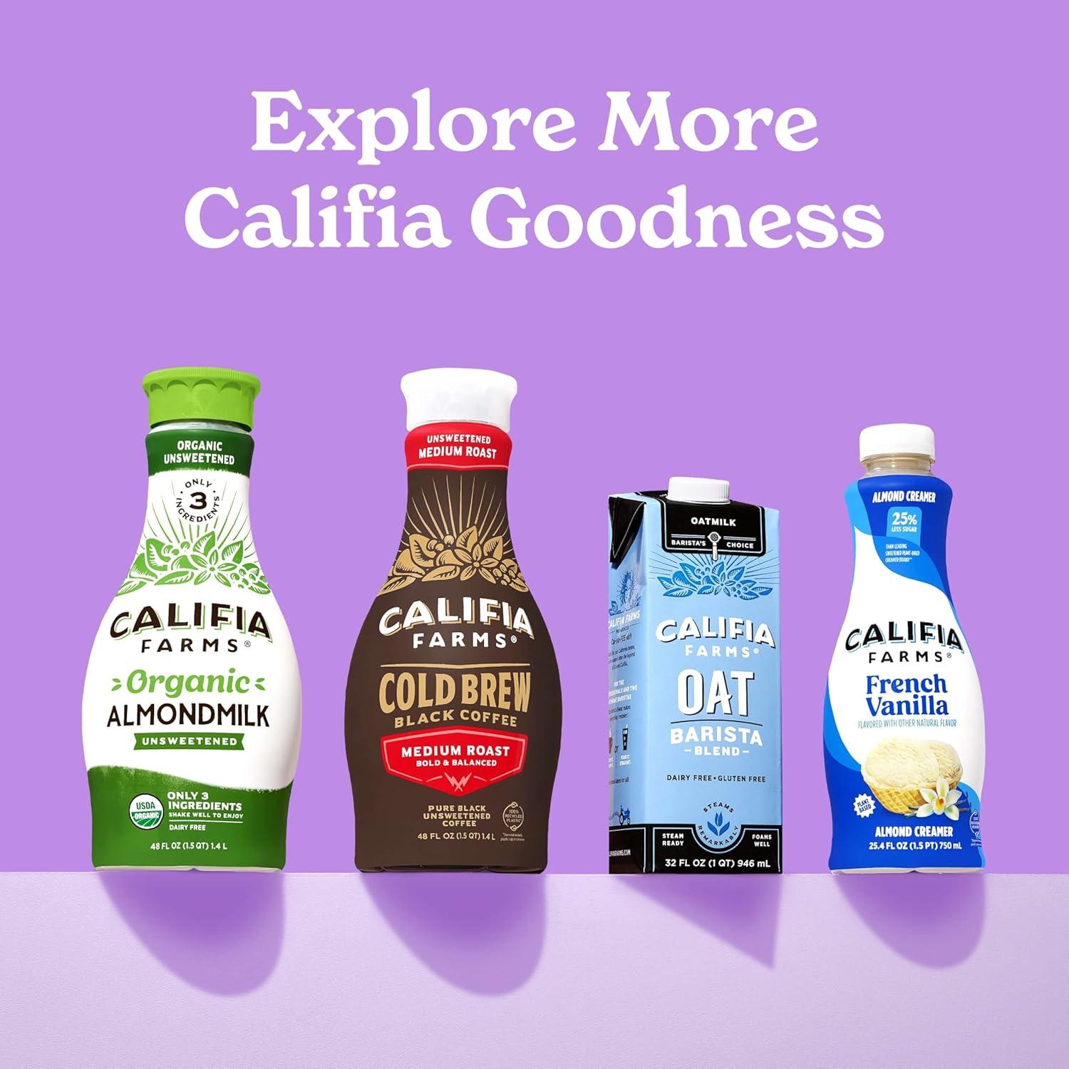 Leche de Almendra Barista Califia Farms 1.89 L (Paquete de 6)