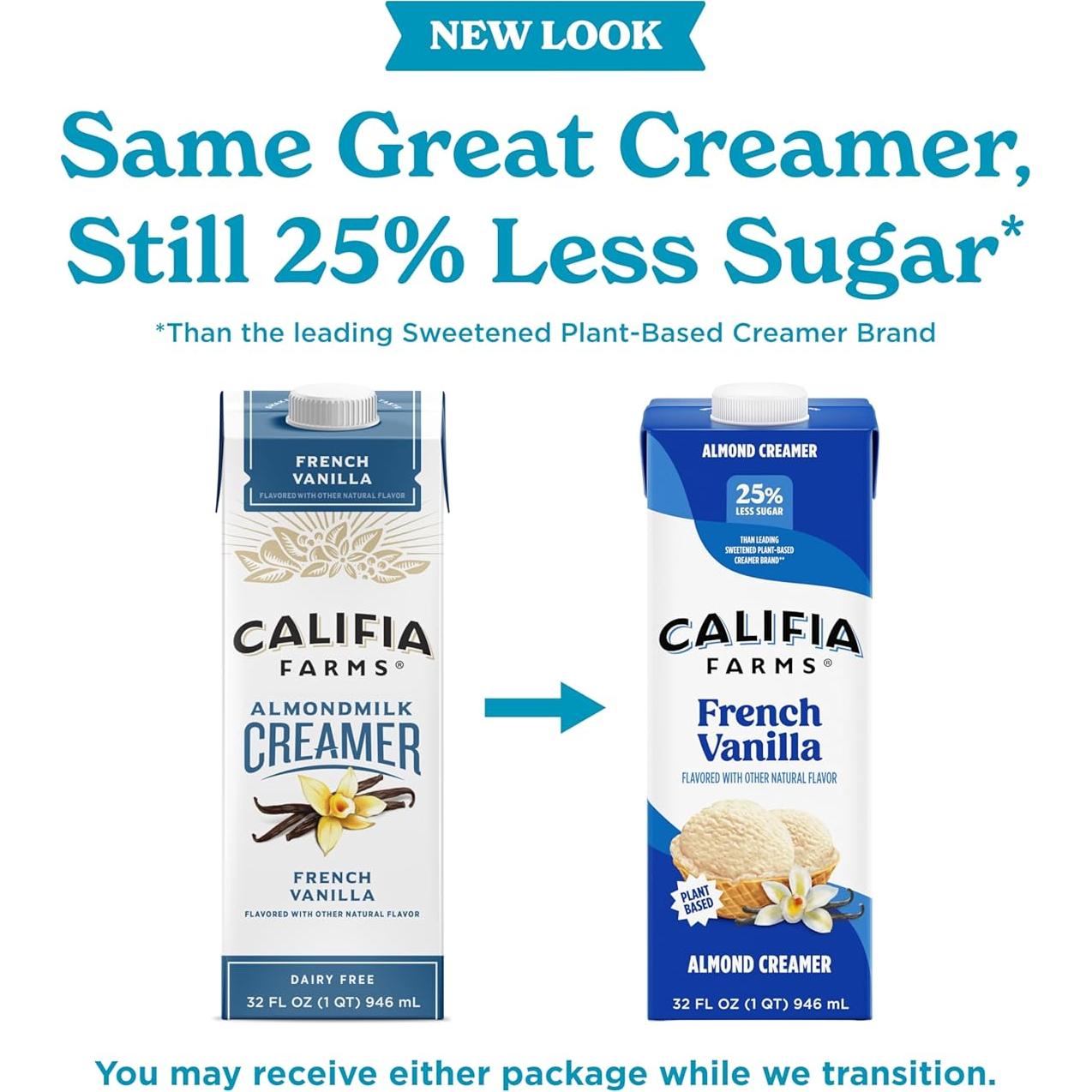 Crema de Café de Almendra Califia Farms Vainilla 192 Oz