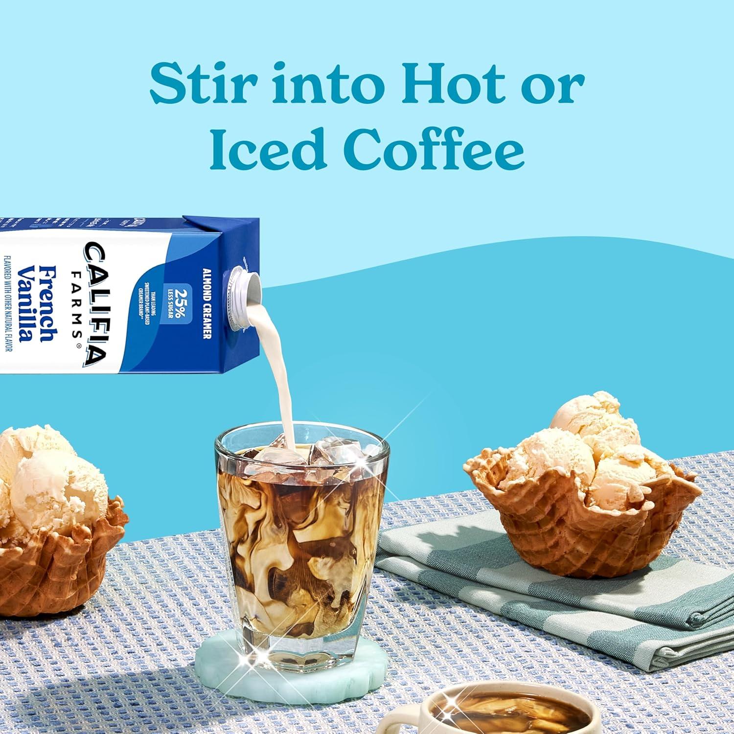 Crema de Café de Almendra Califia Farms Vainilla 192 Oz