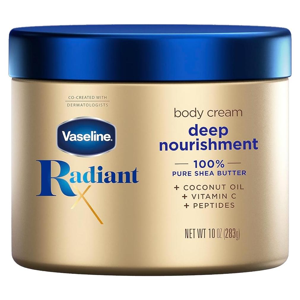 Crema Corporal Vaseline Radiant X 283.5 g - Manteca de Karité Pura