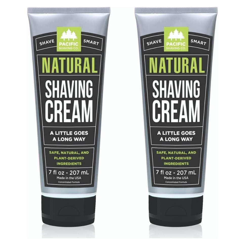Crema de Afeitar Natural Pacific Shaving 198 g - Hidratante