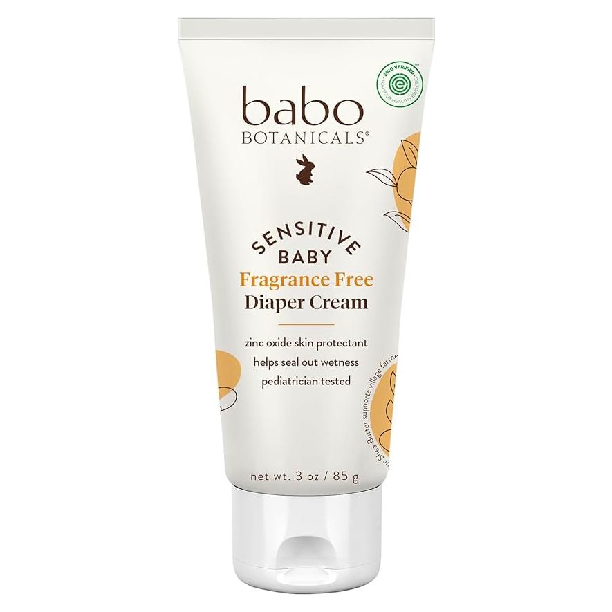 Crema para Pañales Babo Botanicals 170g Sin Fragancia