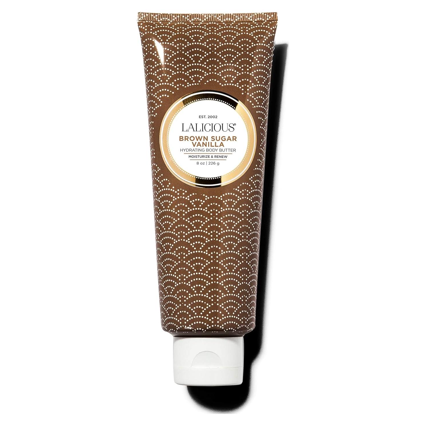 Manteca Corporal Lalicious Azúcar Moreno y Vainilla 226g