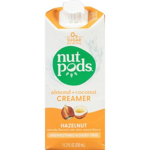 Crema a Base de Lácteos Nut Pods Avellana 330 ml