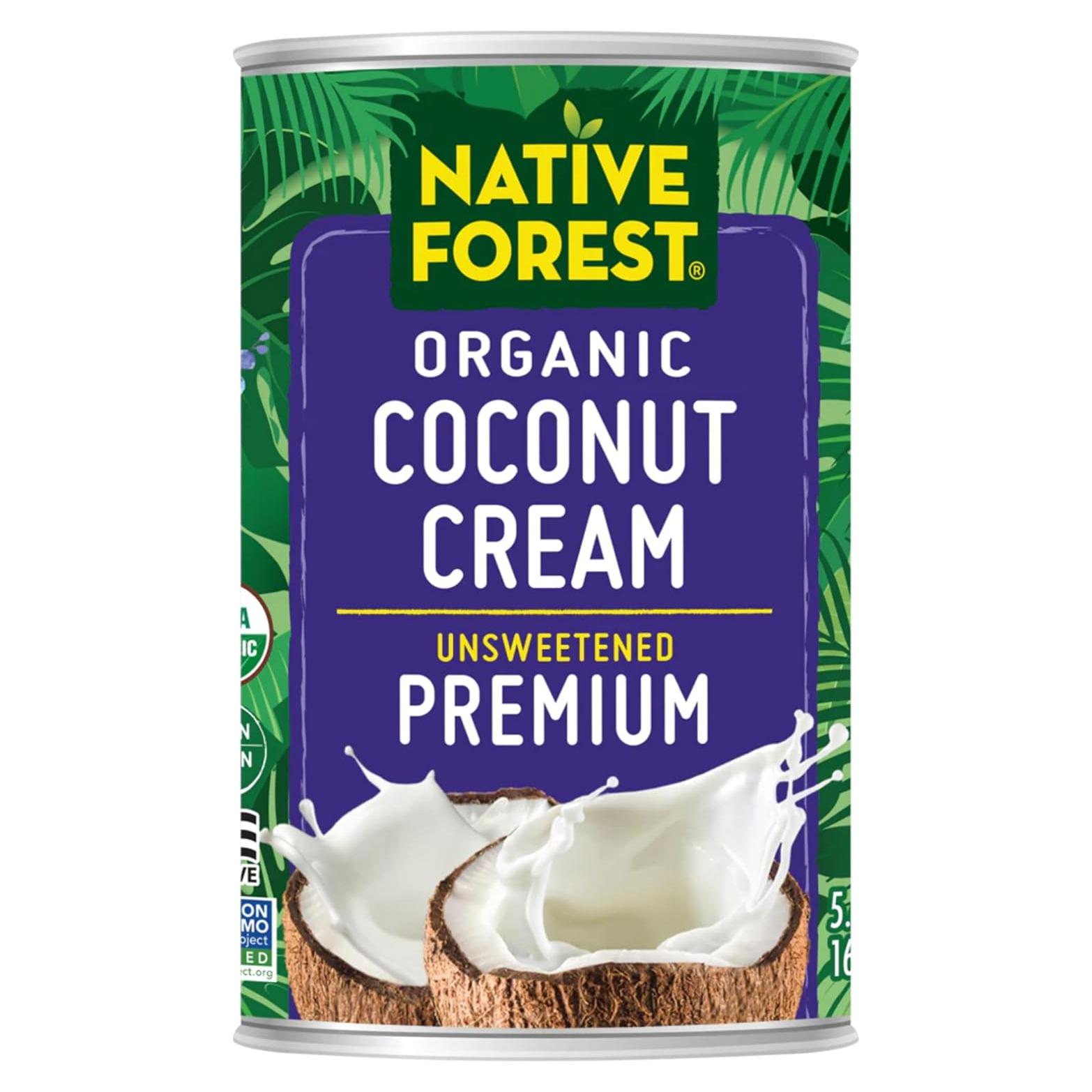 Crema de Coco Orgánica Native Forest 160 ml - Paquete de 12