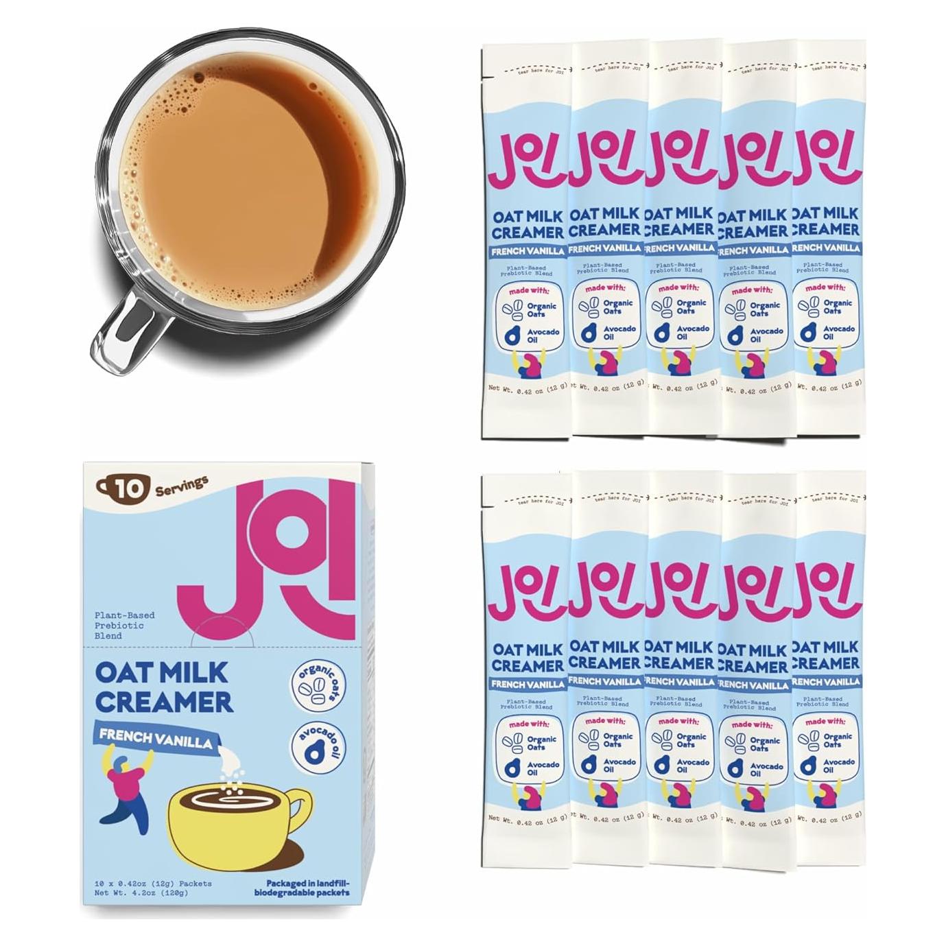 Crema de Café de Leche de Avena JOI Vainilla Francesa 10 Porciones