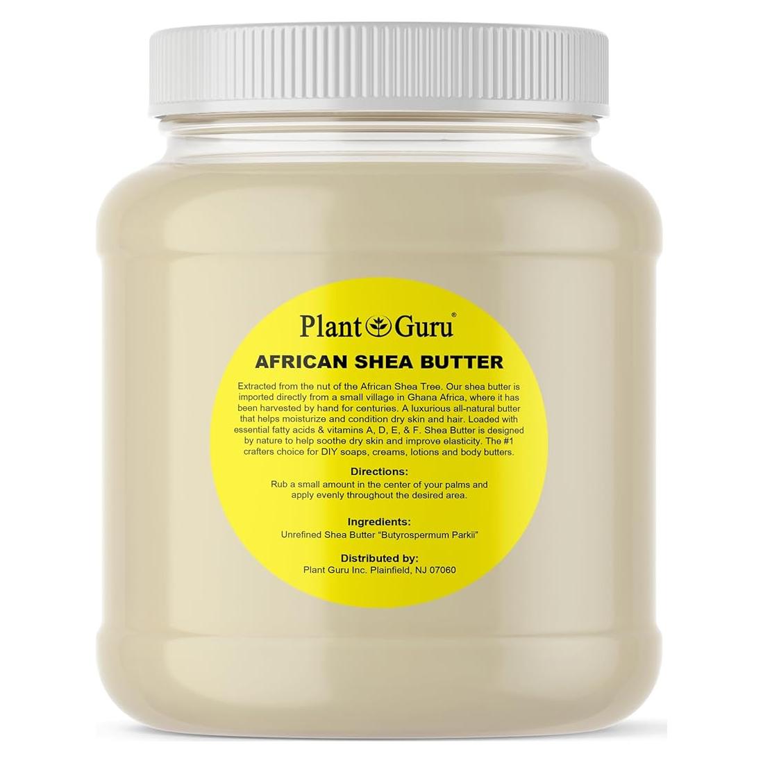 Manteca de Karité Africana Cruda 1360g 100% Pura Natural