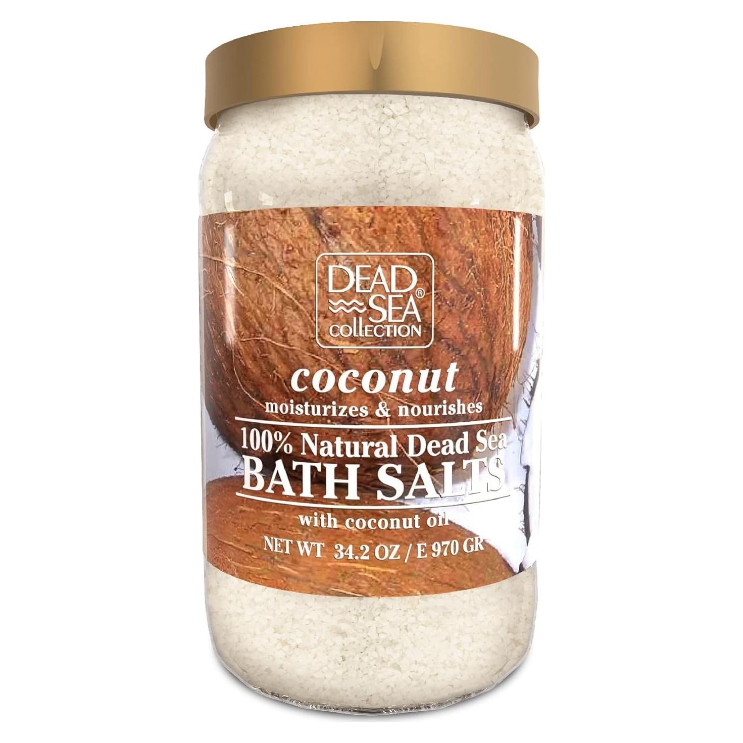 Sales de Baño del Mar Muerto Coco - 968.5 g - Salud y Belleza Cristalina