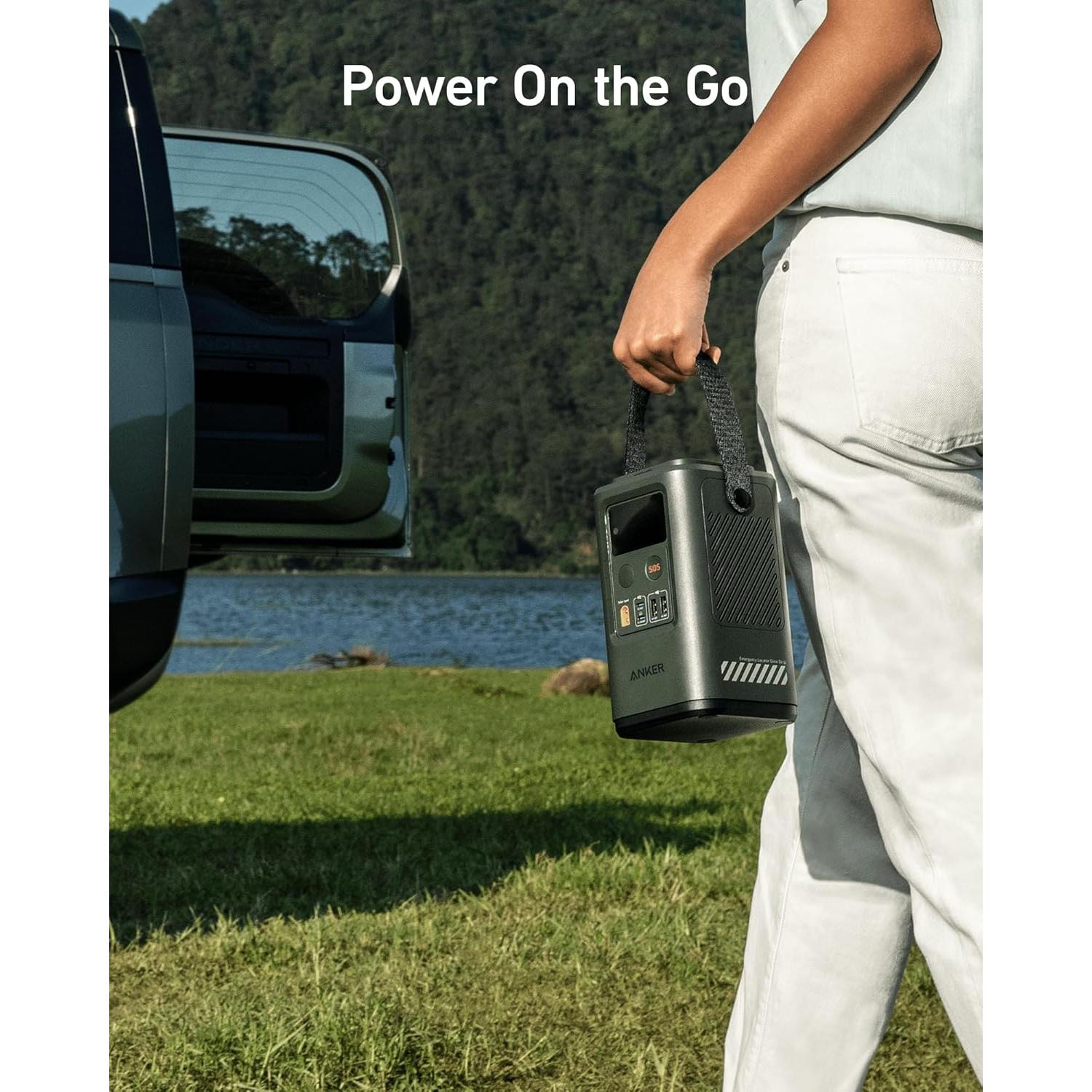 Power Bank Anker 548 60,000mAh 87W Pantalla Digital Verde