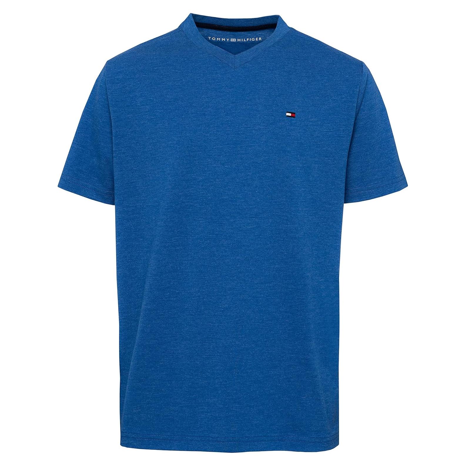 Camiseta de manga corta Tommy Hilfiger para niño azul