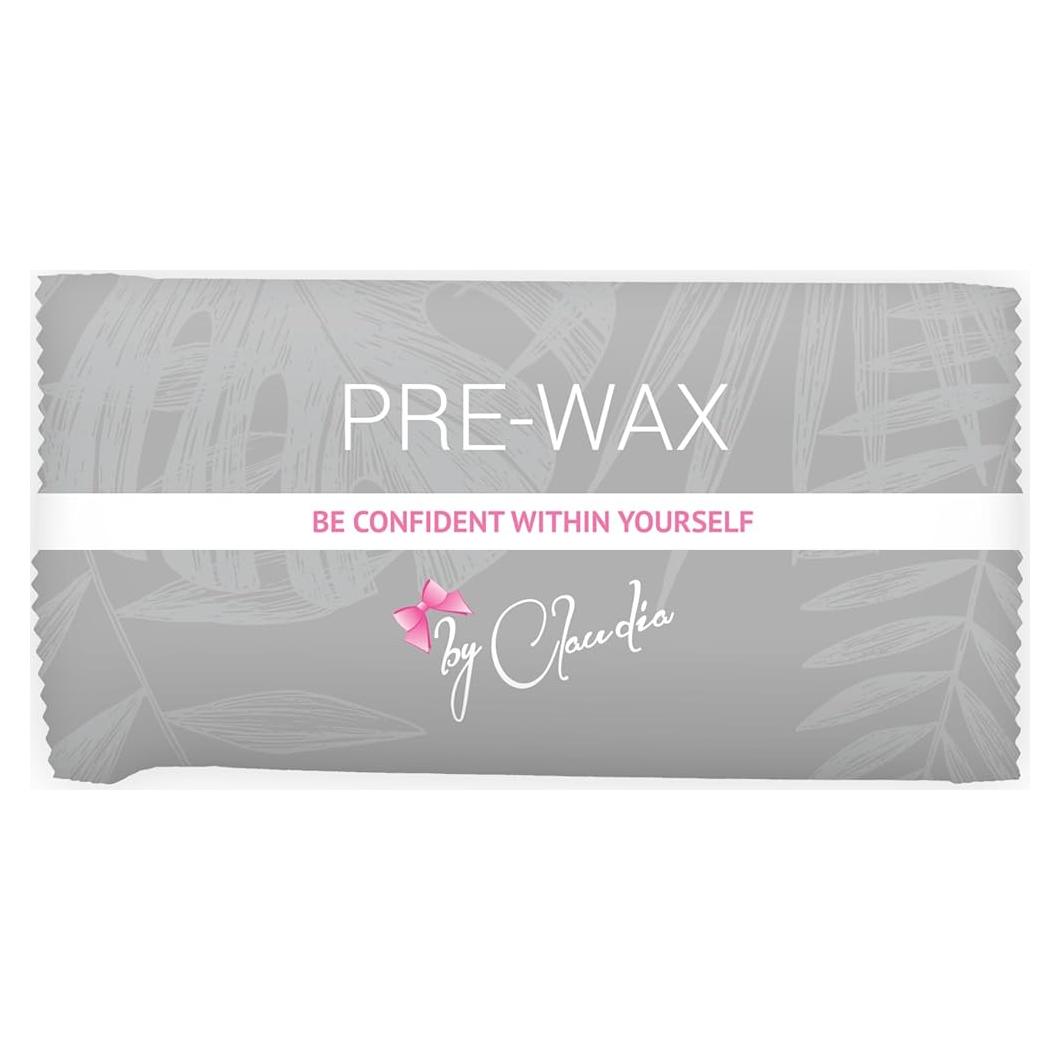 Toallitas Pre-Cera BrazCare 100 Ct - Higiénicas y Suaves