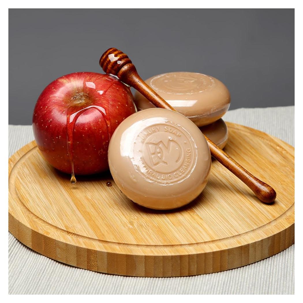 Jabón Facial de Miel Genérico - 3 Barras para Piel Suave